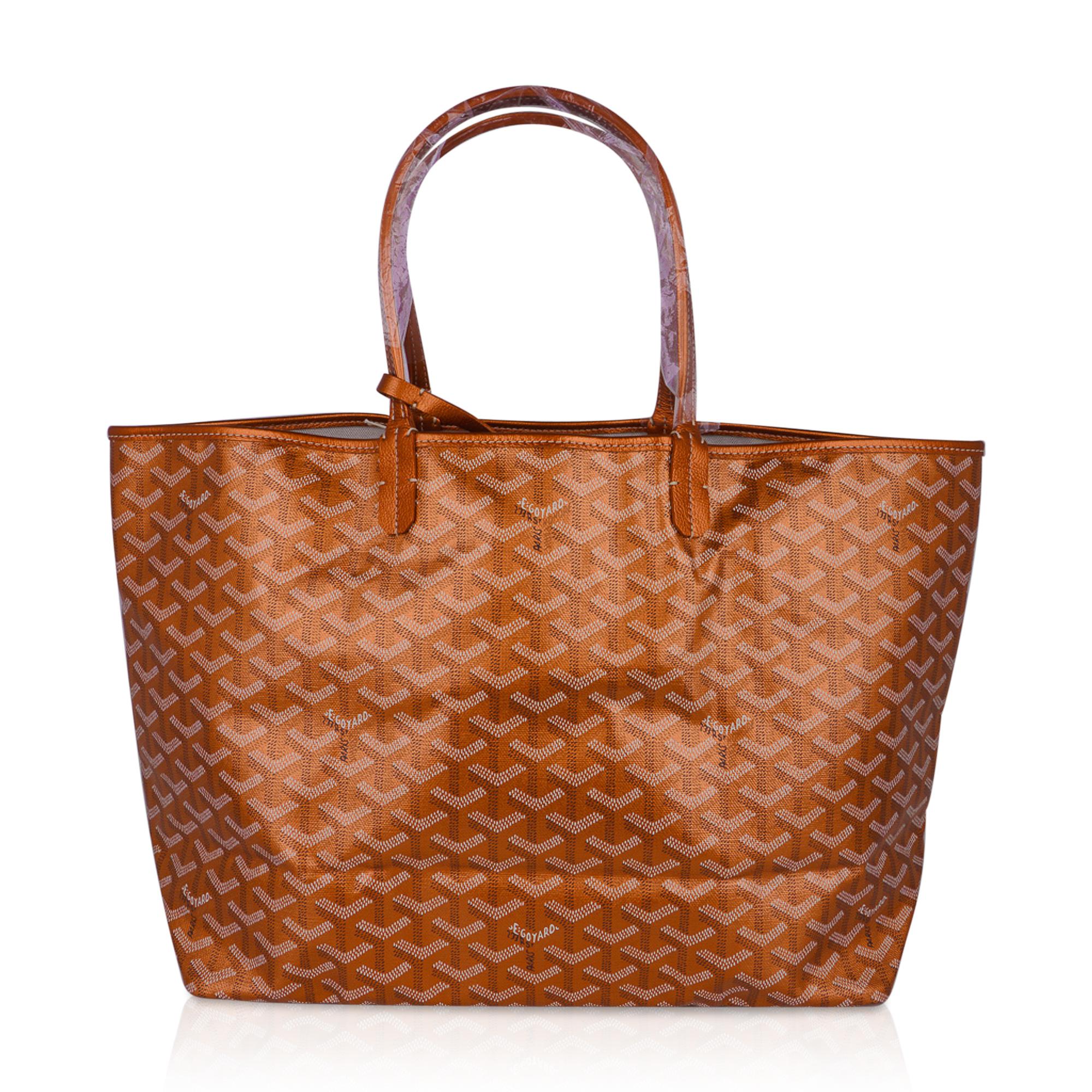 Goyard Saint Louis Metallic Bronze PM Tote Bag Limited Edition 2021 New w/Tag 3