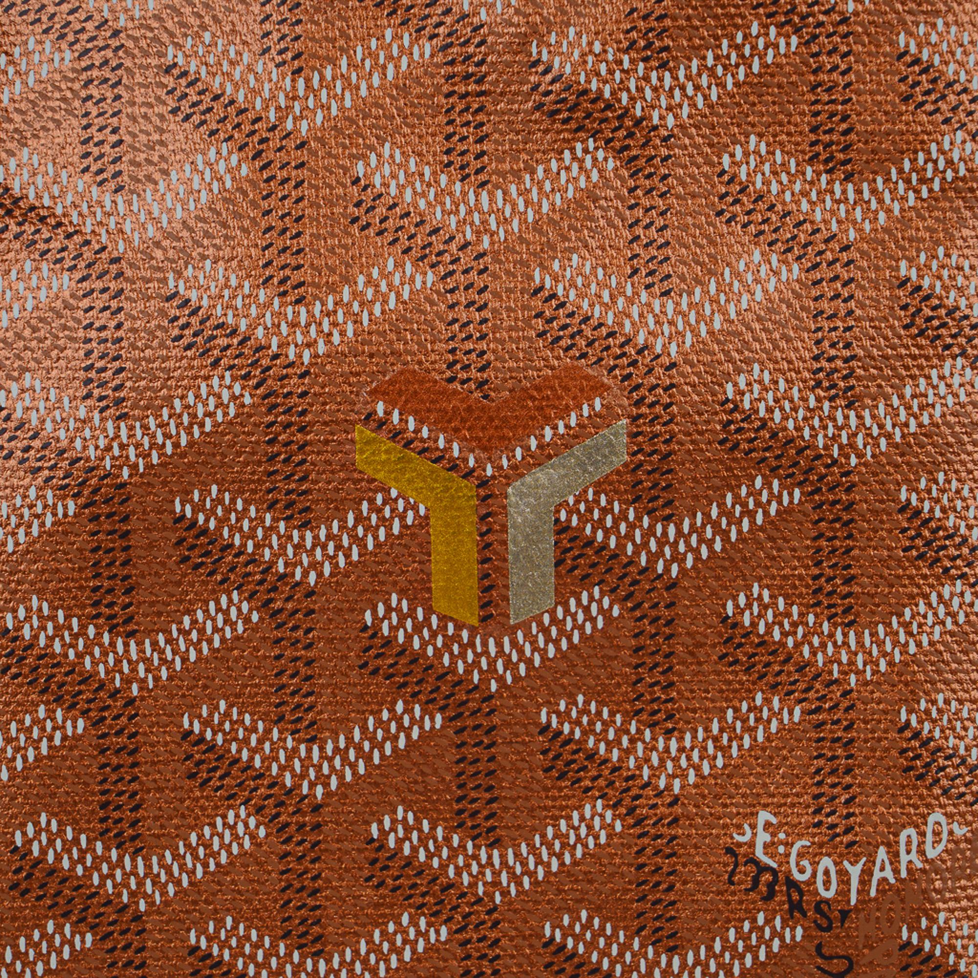 Mightychic offers a guaranteed authentic Goyard Saint Louis PM Limited Edition 2021 Bronze Metallic tote.
Highly sought after and rare, this fabulous, fun tote is the perfect go to!
Classic signature chevron print and calfskin leather.
Light weight