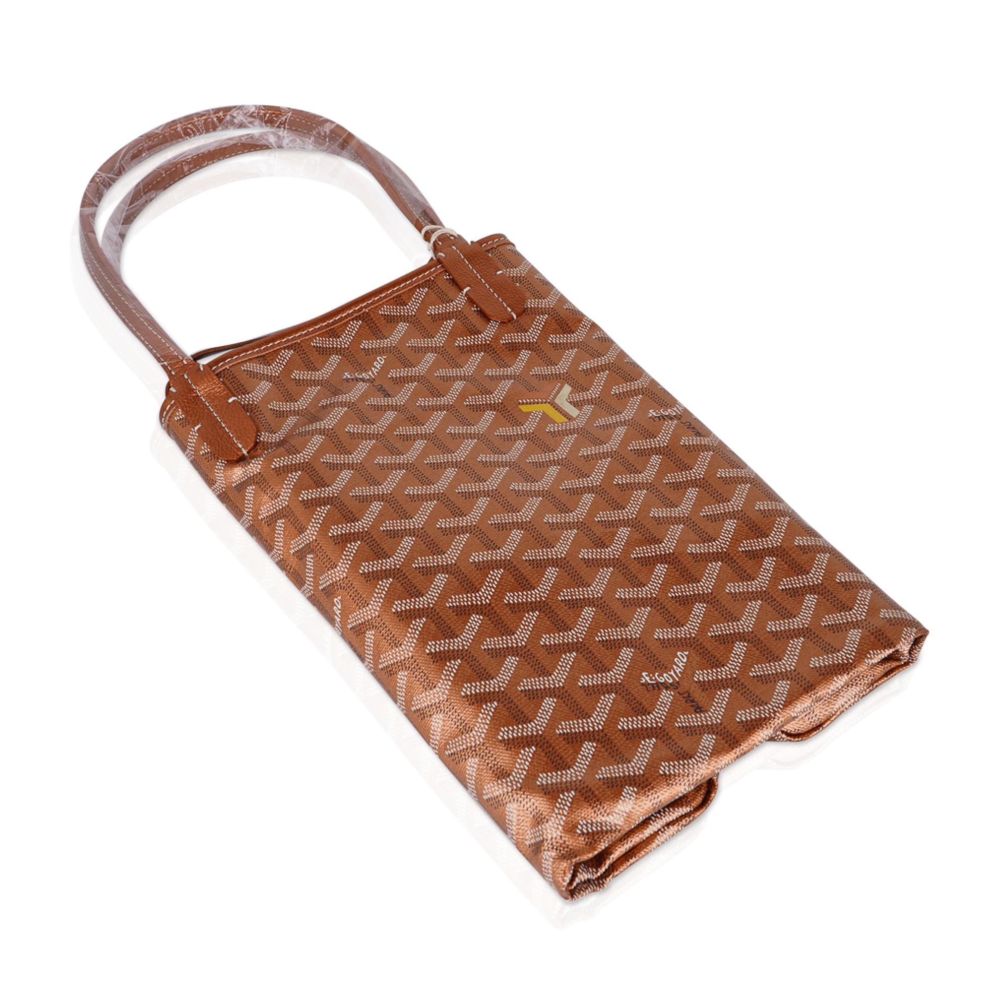 Goyard Saint Louis Metallic Bronze PM Tote Bag Limitierte Auflage 2021 Neu w/Tag im Zustand „Neu“ in Miami, FL