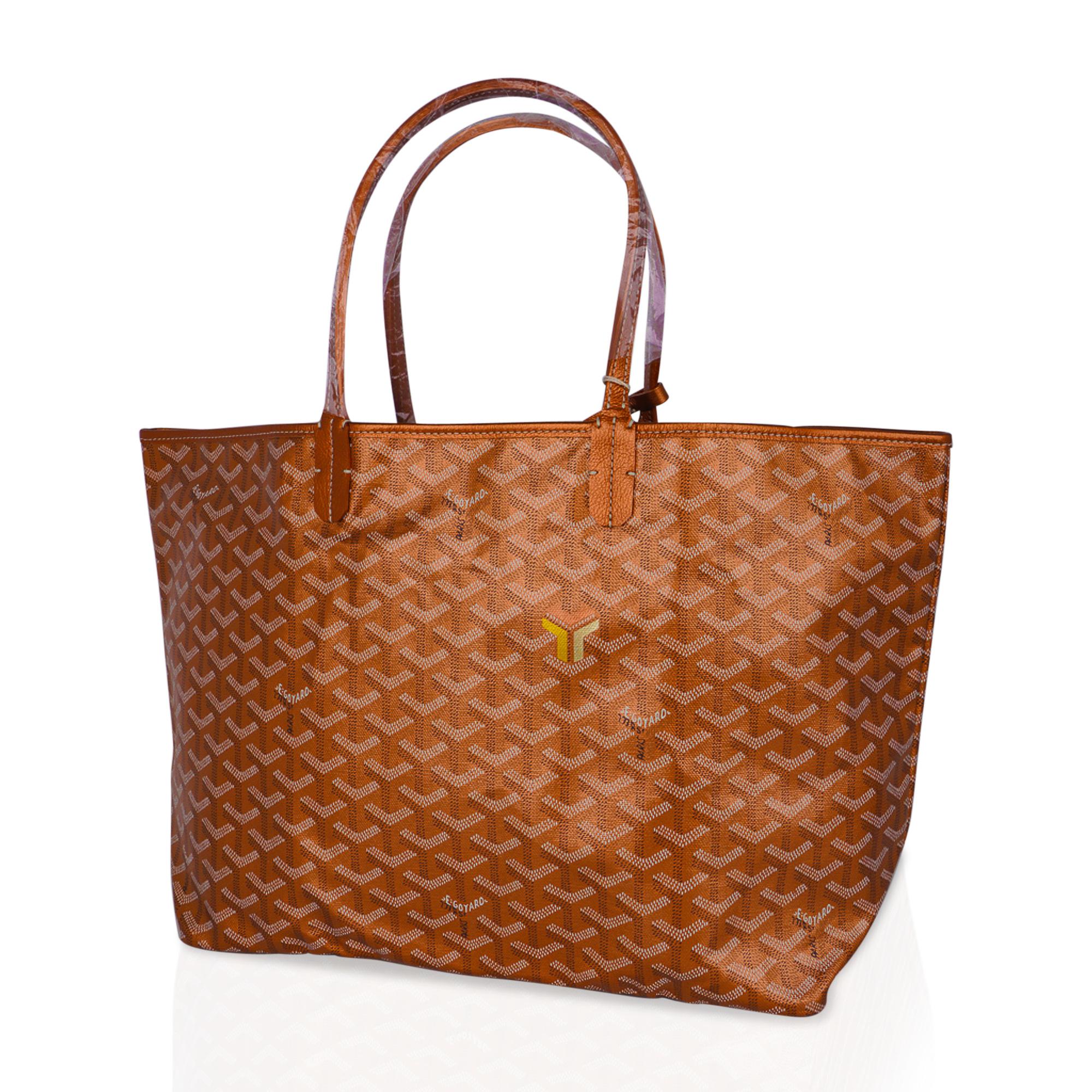 Goyard Saint Louis Metallic Bronze PM Tote Bag Limited Edition 2021 New w/Tag In New Condition In Miami, FL