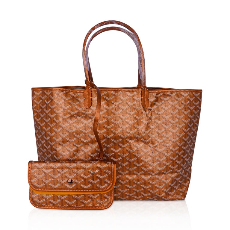 Goyard Saint Louis Clairvois PM Tote bag Genuine brown A4 with storage bag  used