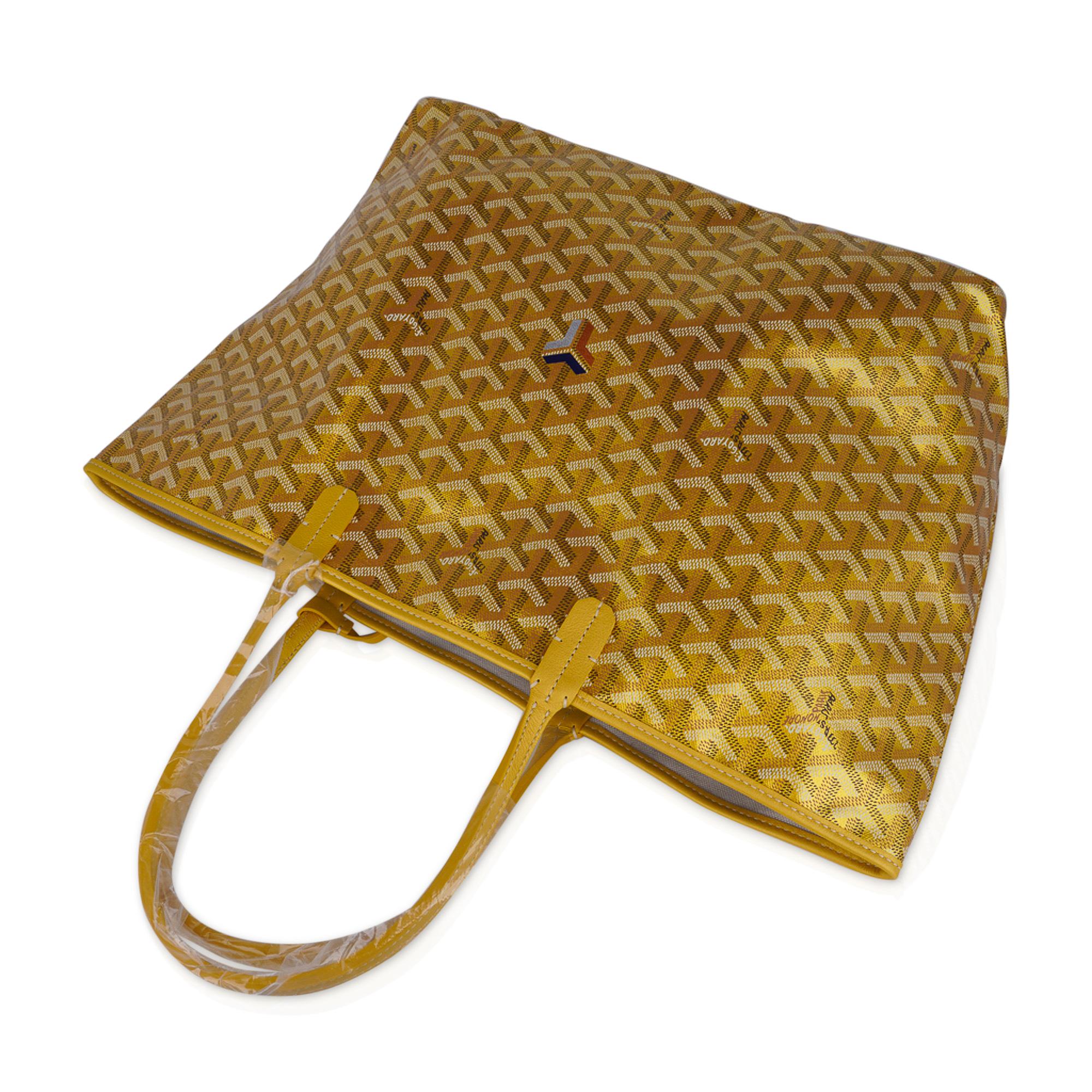 Goyard Saint Louis Metallic Gold PM Tote Bag Limited Edition 2021 New w/Tag 3