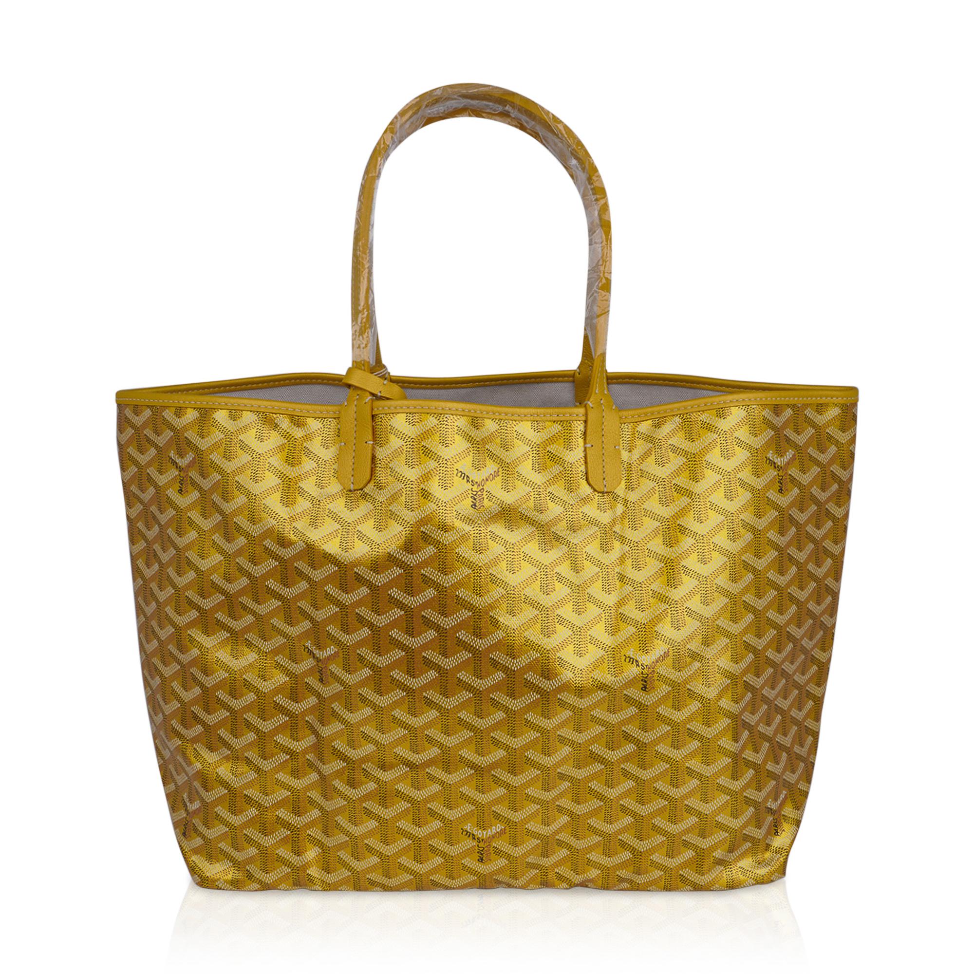 Goyard Saint Louis Metallic Gold PM Tote Bag Limited Edition 2021 New w/Tag 6