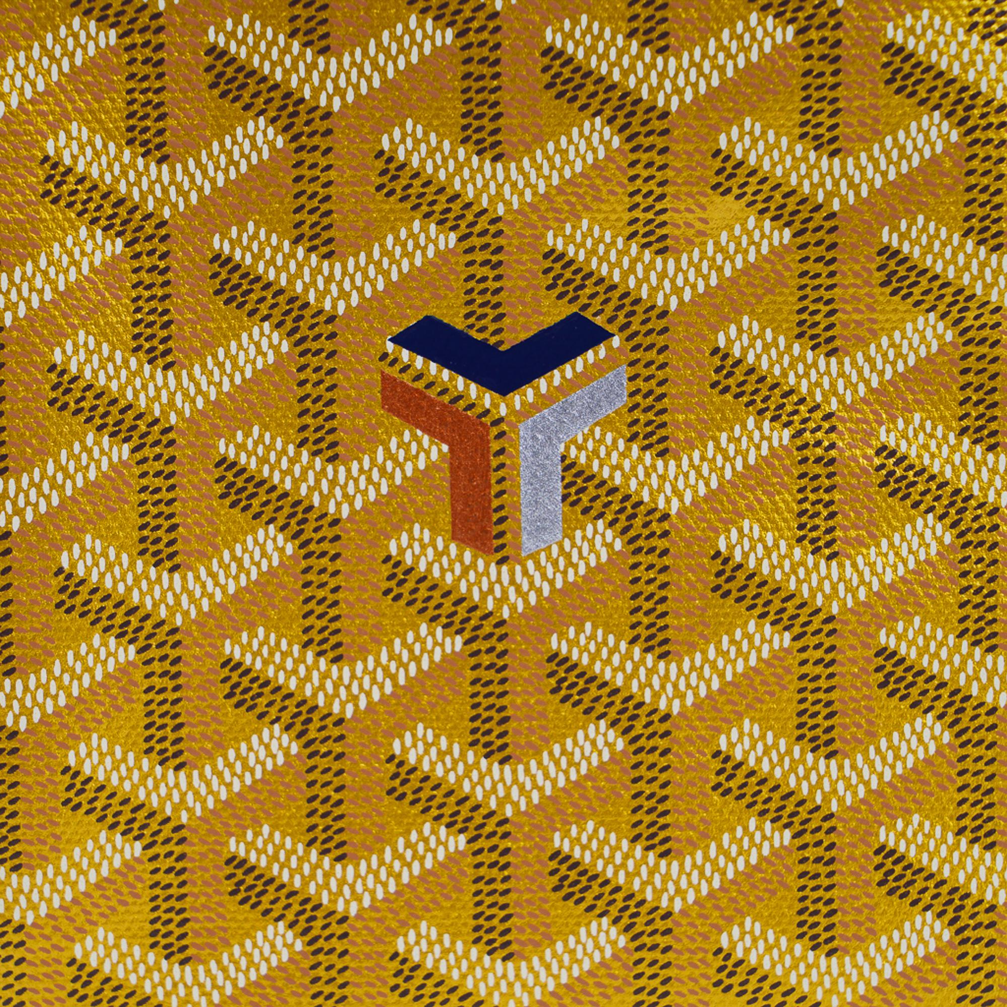 Mightychic offers a guaranteed authentic Goyard Saint Louis PM Limited Edition 2021 Gold Metallic tote.
Highly sought after and rare, this fabulous, fun tote is the perfect go to!
Classic signature chevron print and calfskin leather.
Light weight