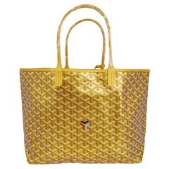 Goyard Saint Louis Silver Metallic GM Limited Edition 2021 Tote Bag Ne –  Mightychic