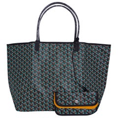 Goyard Saint Louis Opaline Claire Voie Blue Green GM Limited Edition