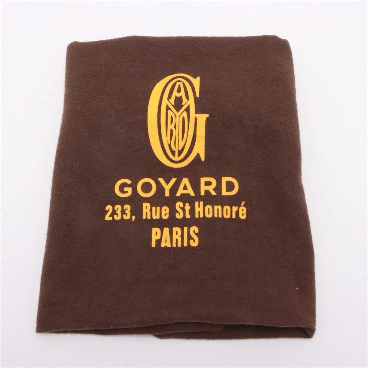 Goyard Saint Louis PM Leather Tote Bag Navy Blue 11