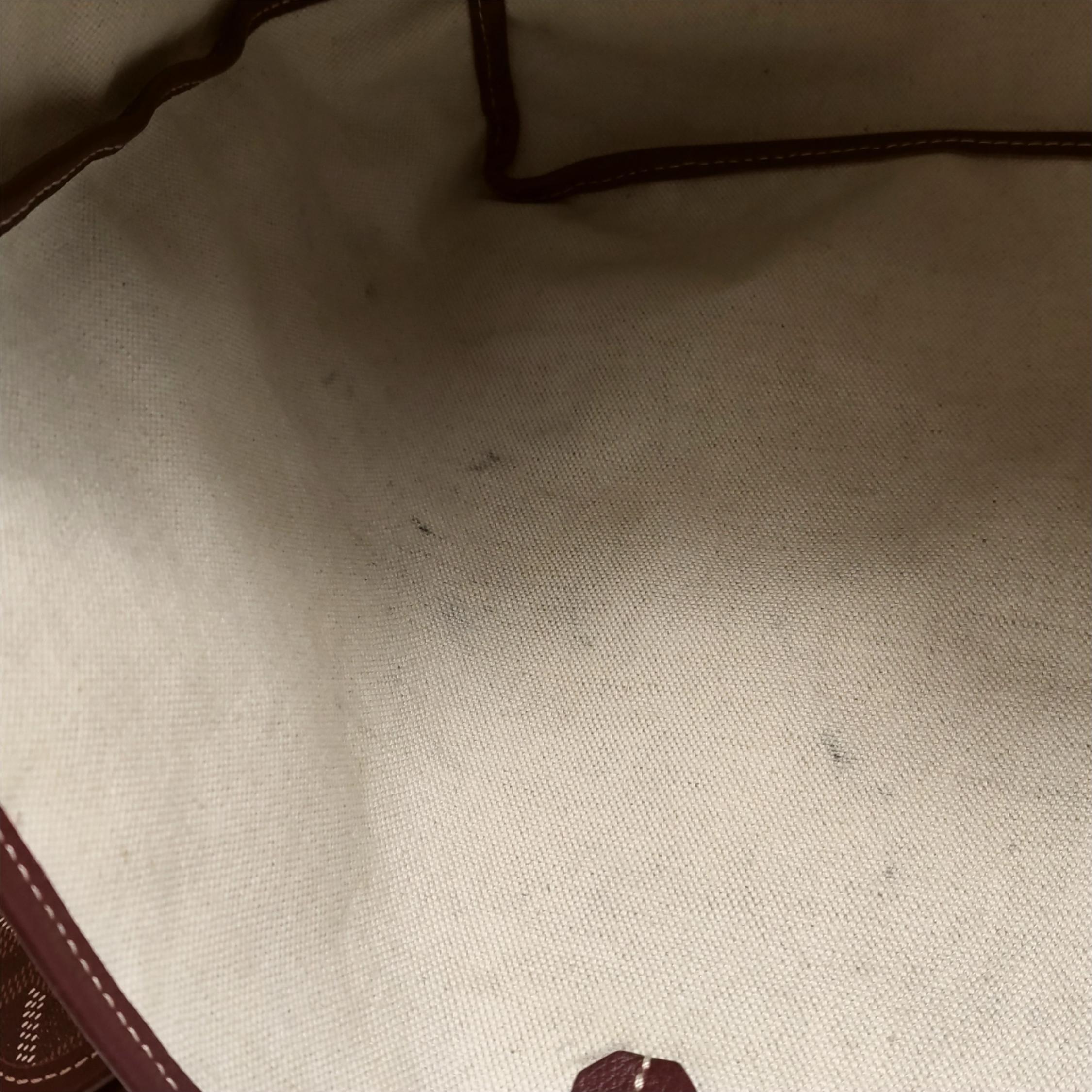 Goyard Saint Louis PM Medium Burgundy Goyardine Tote 2017 en vente 5