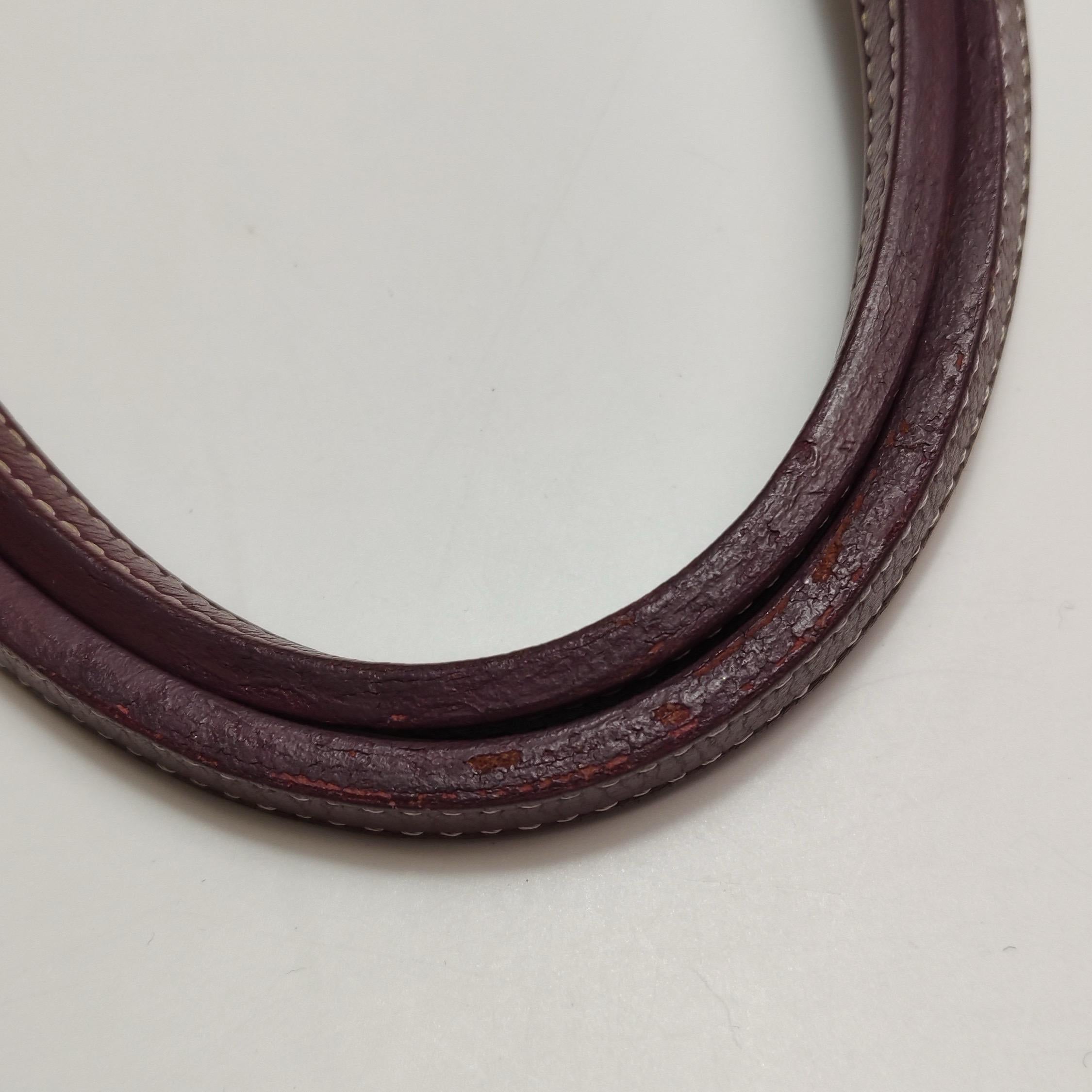 Goyard Saint Louis PM Medium Burgundy Goyardine Tote 2017 en vente 11