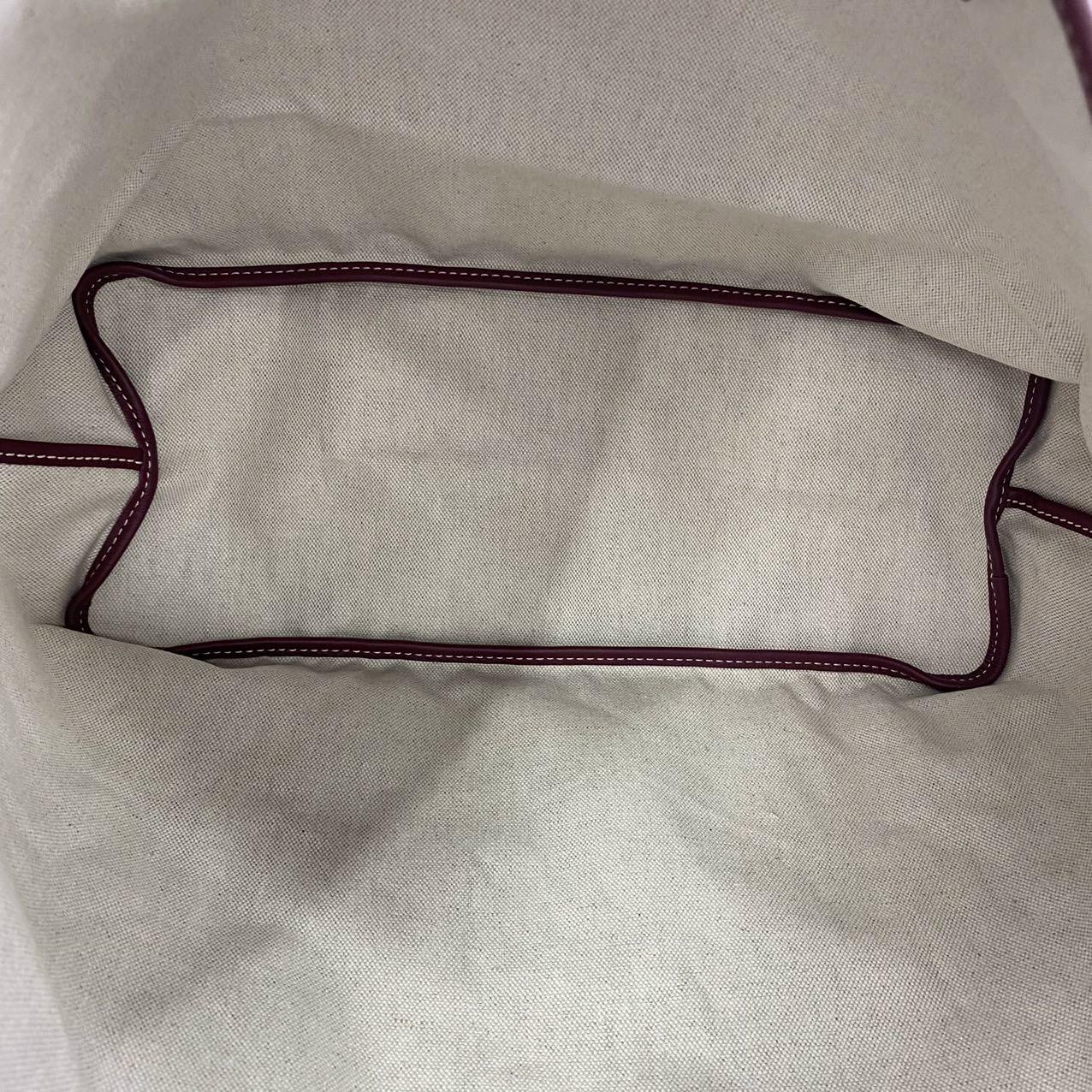 Goyard Saint Louis PM Medium Burgundy Goyardine Tote 2020 en vente 6