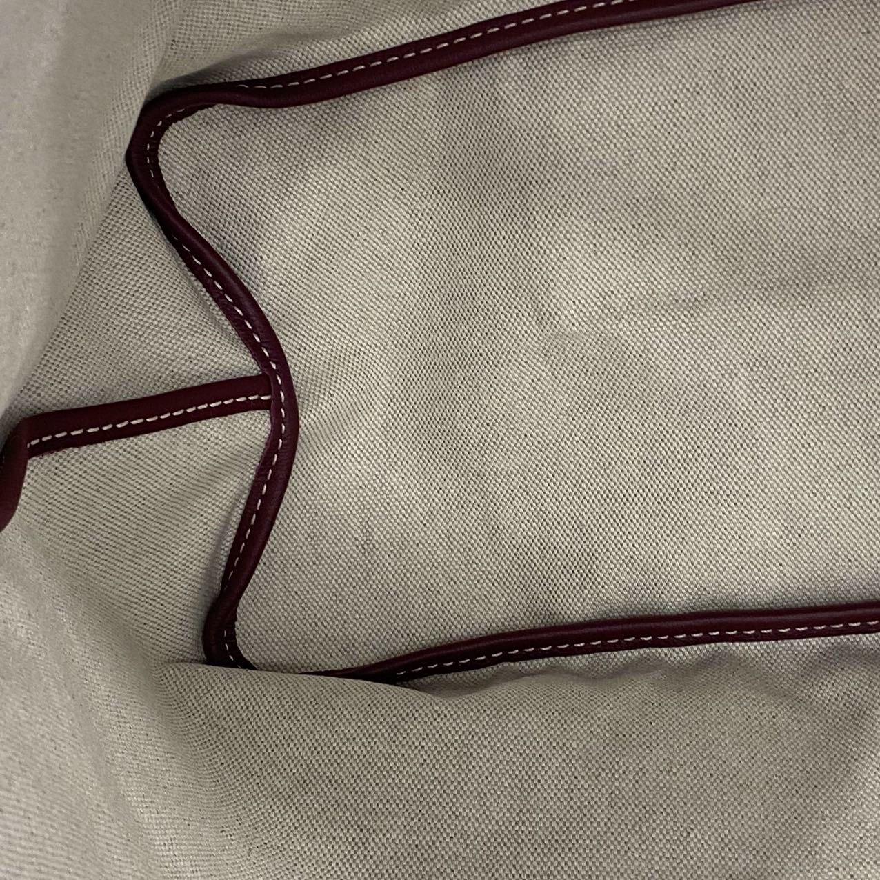 Goyard Saint Louis PM Medium Burgundy Goyardine Tote 2020 en vente 11