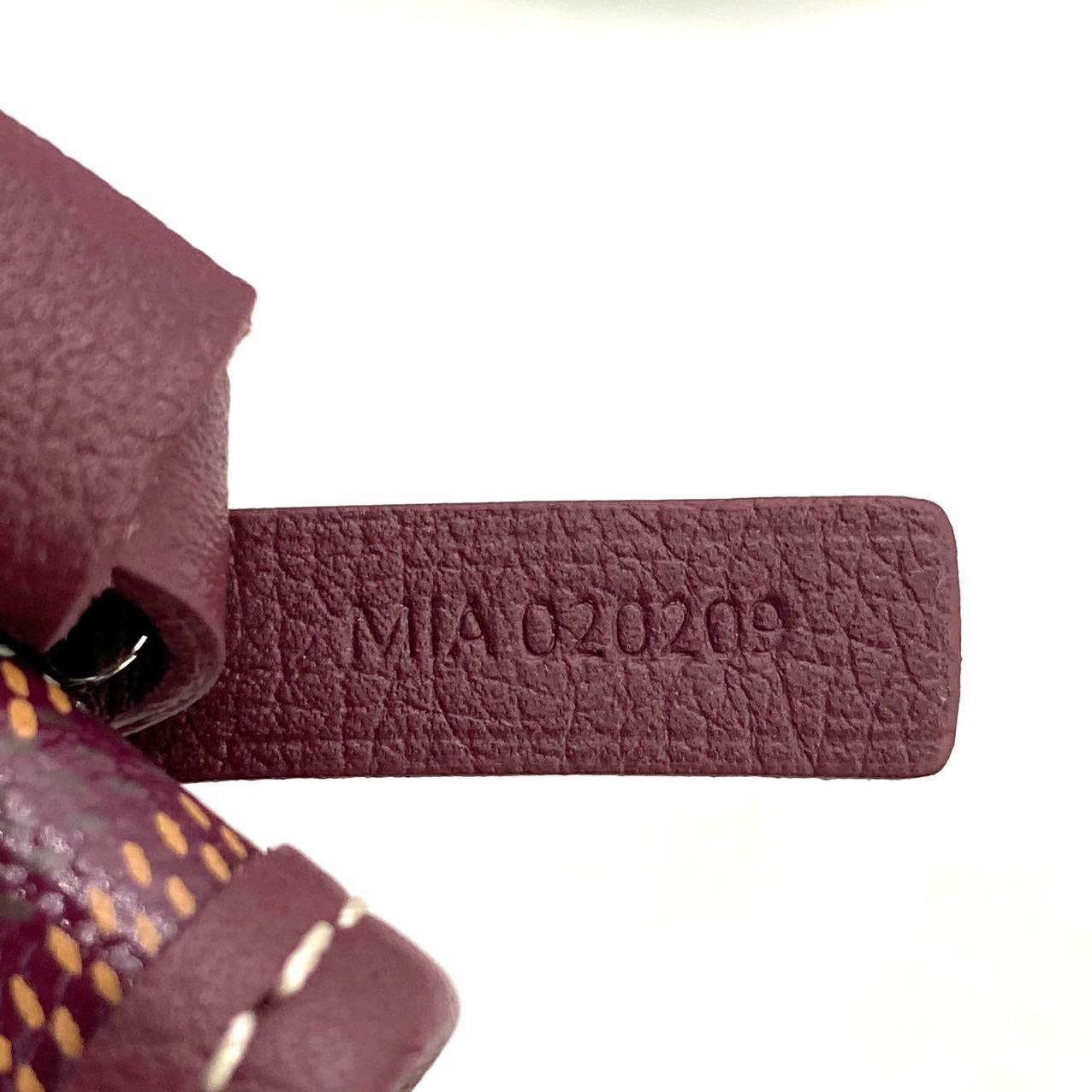 Goyard Saint Louis PM Medium Burgundy Goyardine Tote 2020 en vente 2