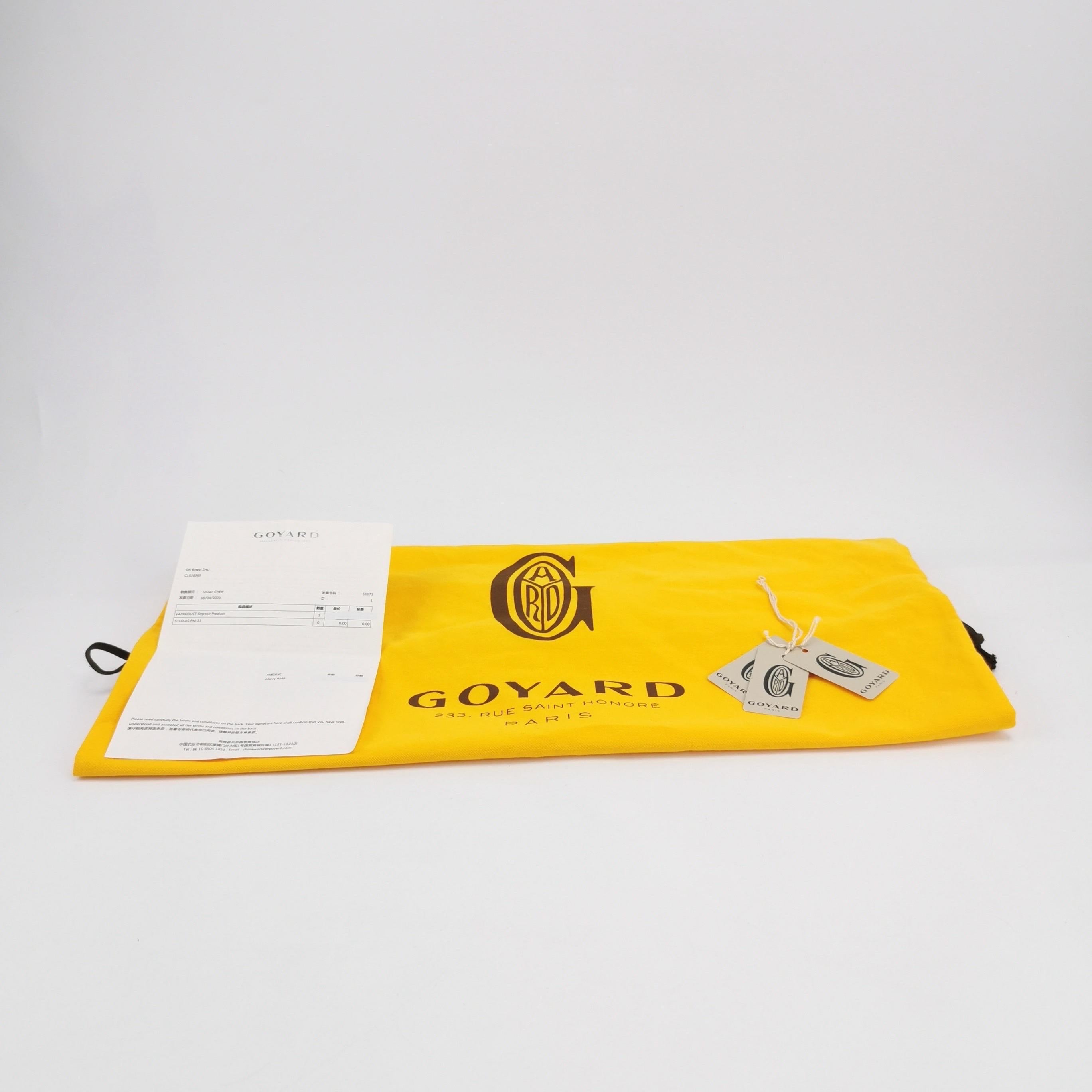 Goyard Saint Louis PM Medium Burgundy Goyardine Tote 2020 in vendita 4