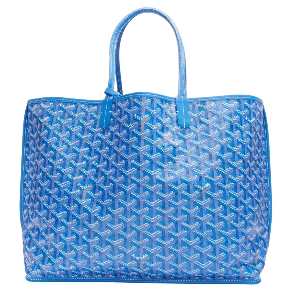Goyard Red Canvas Leather St. Louis PM Tote Bag at 1stDibs