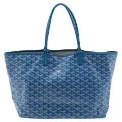 Goyard Saint Louis PM Tote Bag Blue