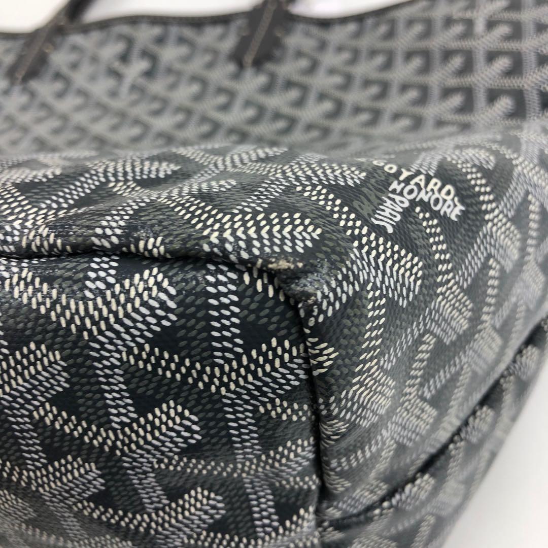 Goyard Saint Louis PM Tote Large Grey Goyardine Canvas 2023 en vente 6