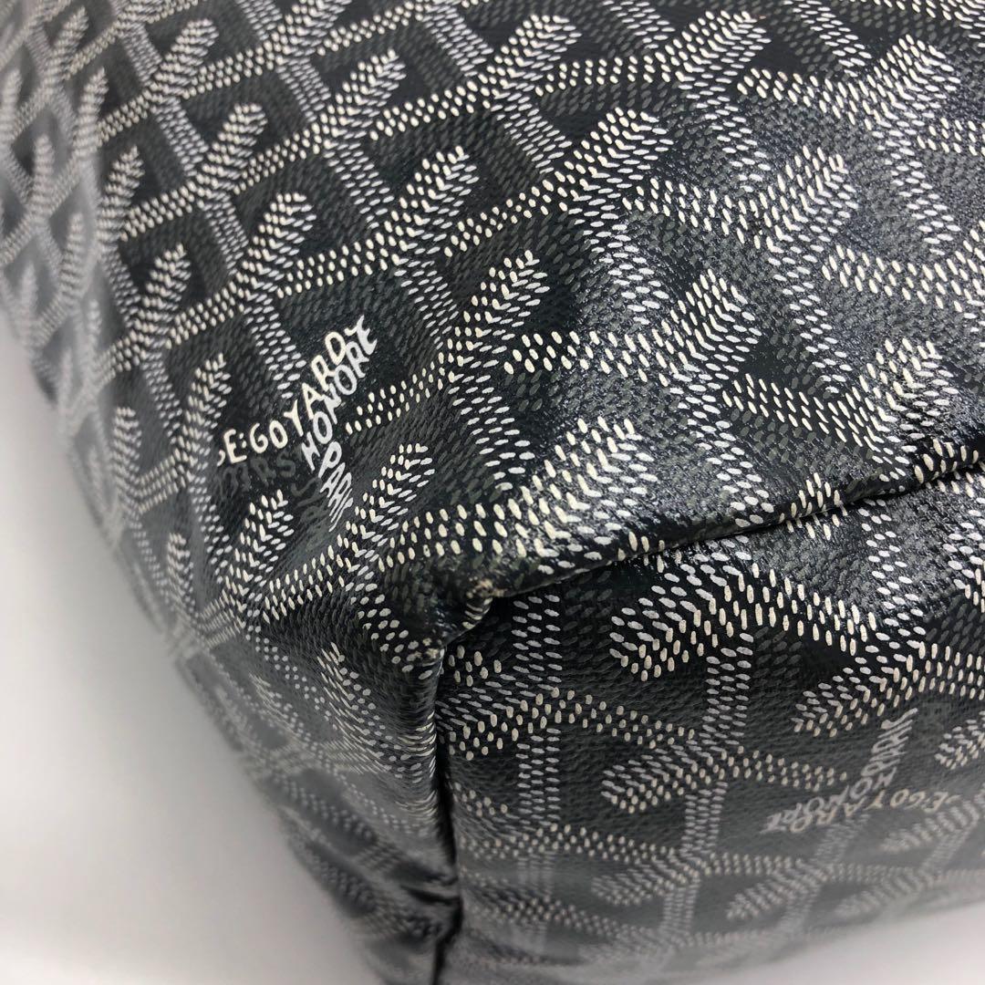 Goyard Saint Louis PM Tote Large Grey Goyardine Canvas 2023 en vente 2