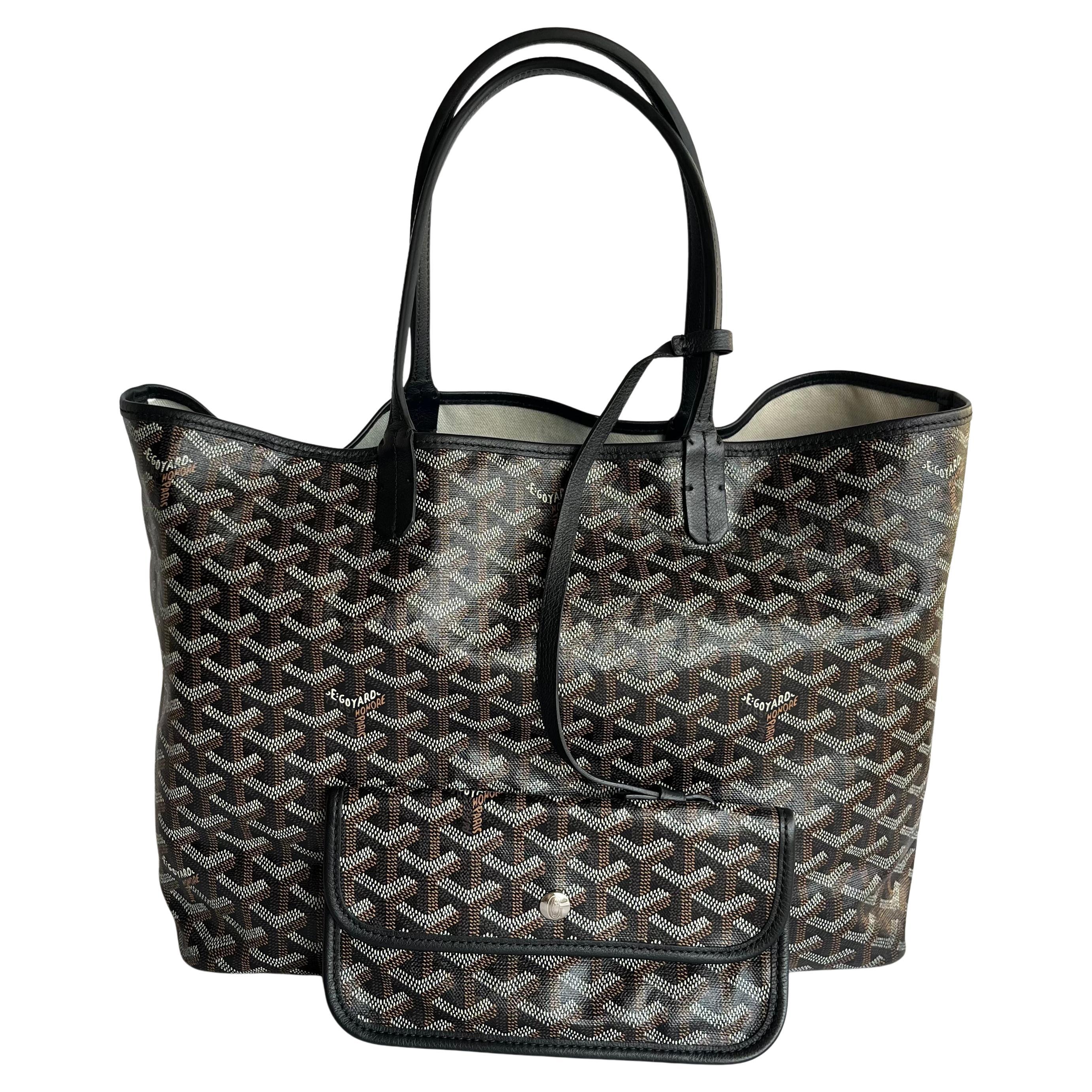 Goyard Saint Louis PM Tote Medium Black 2018