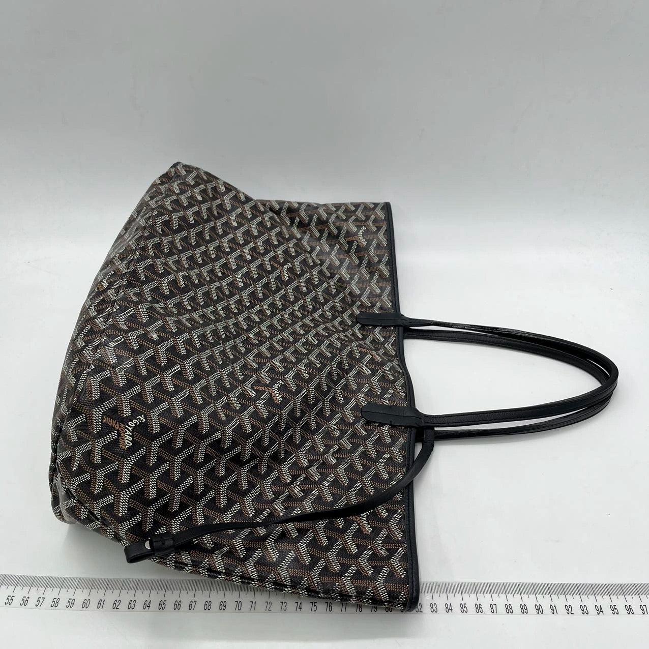 Goyard Saint Louis PM Tote Medium Black 2020 For Sale 6