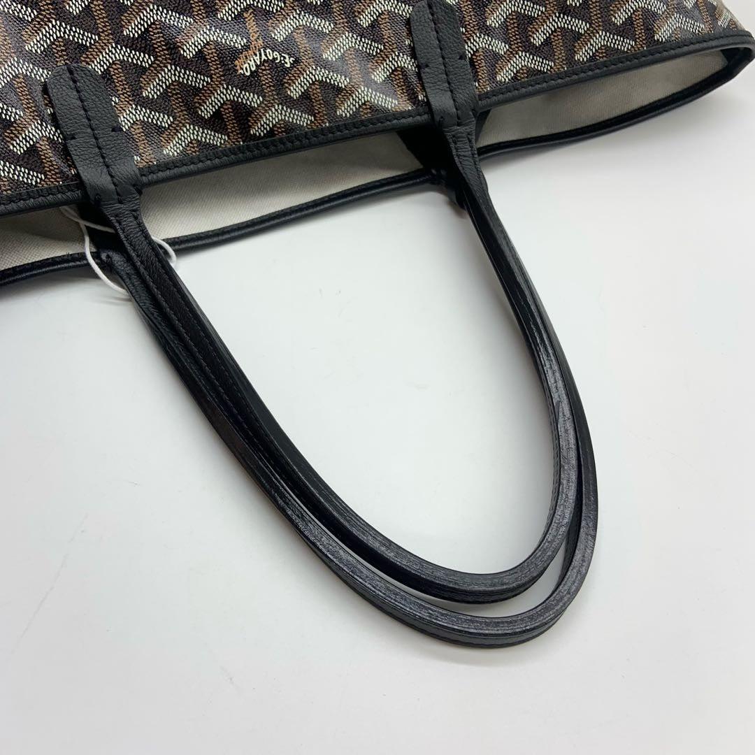 Goyard Saint Louis PM Tote Medium Black 2020 9