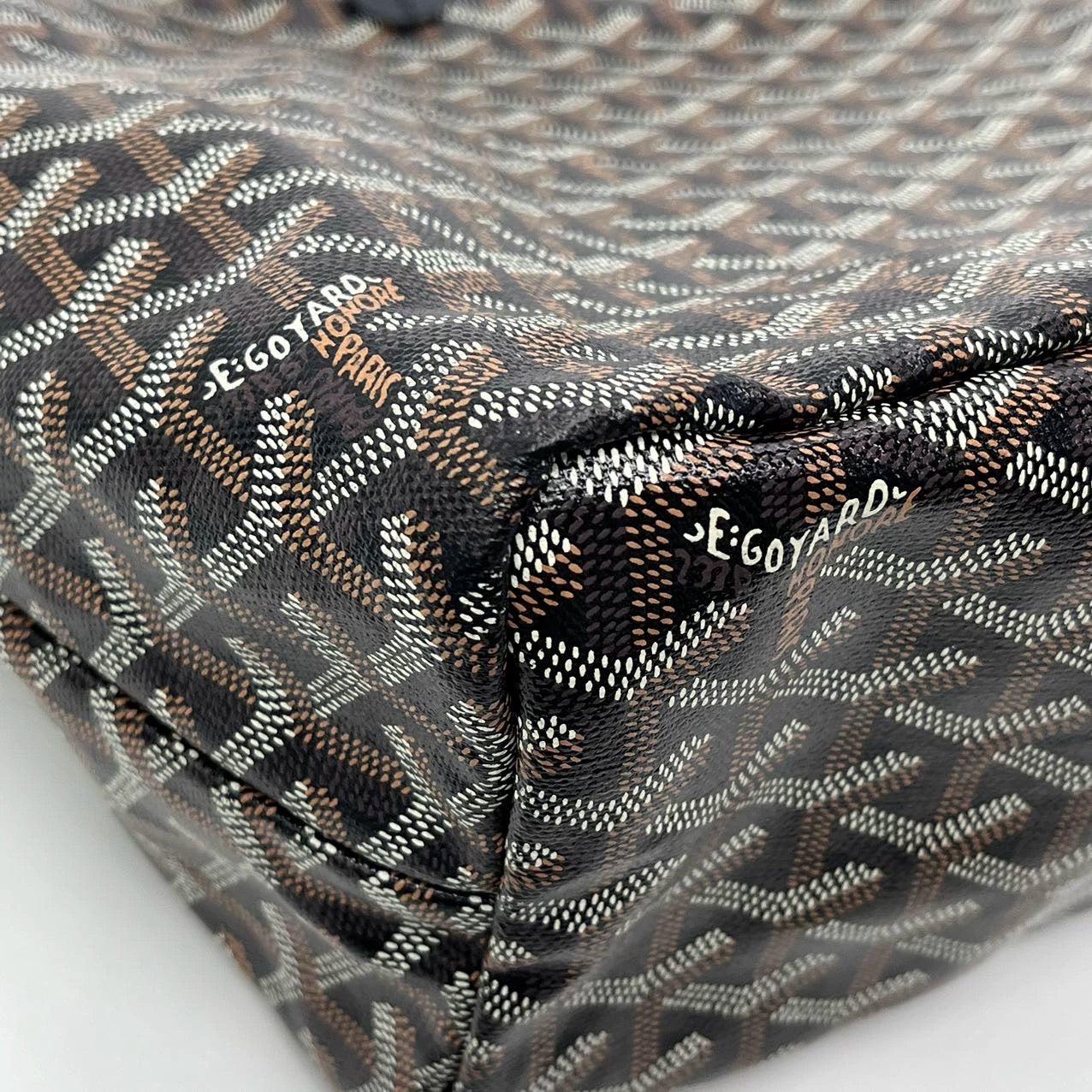 Goyard Saint Louis PM Tote Medium Black 2020 For Sale 10