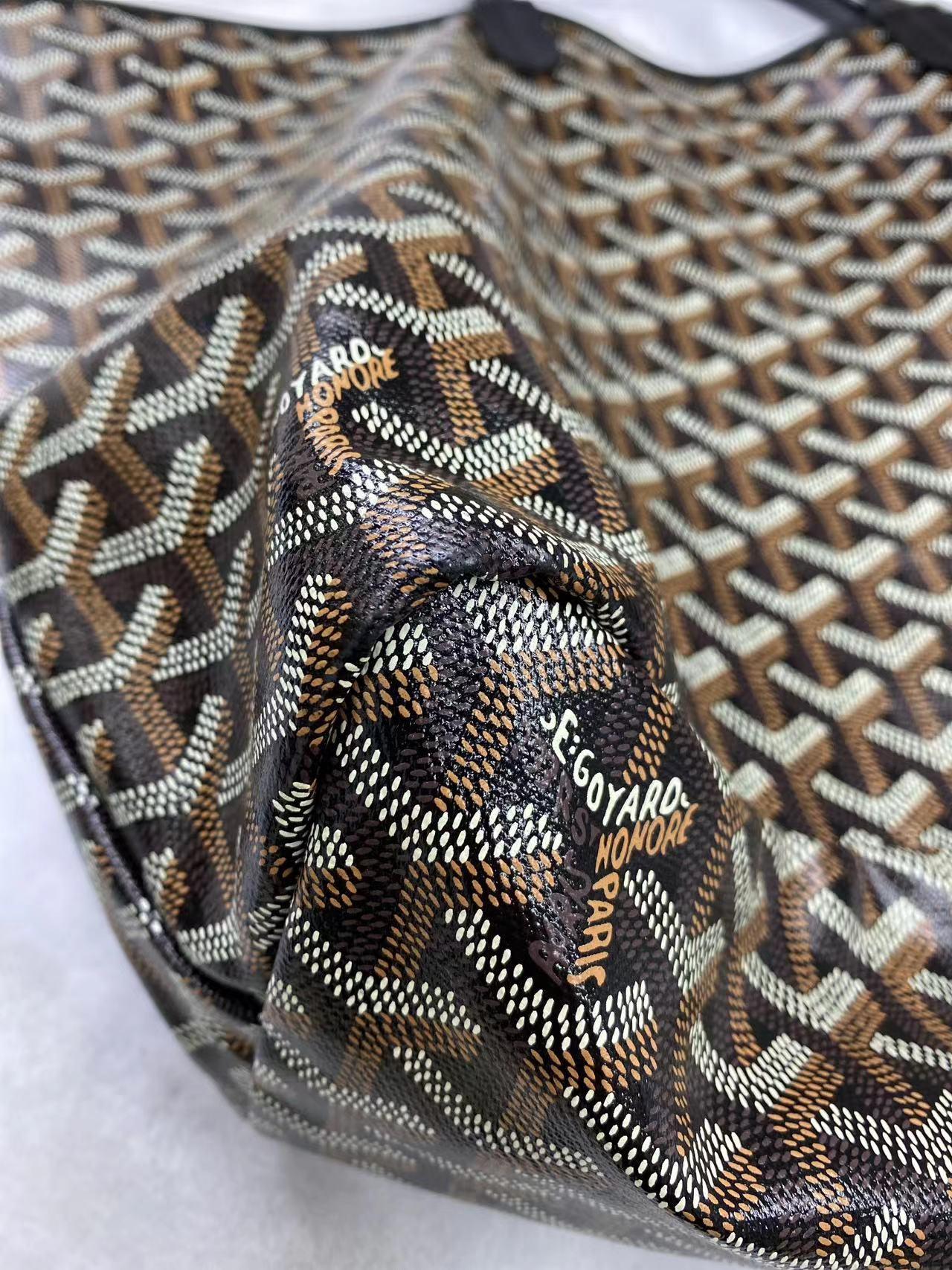 Goyard Saint Louis PM Tote Medium Black 2020 5