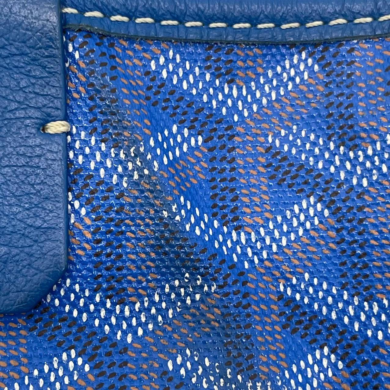 Goyard Saint Louis PM Tote Medium Blue 10