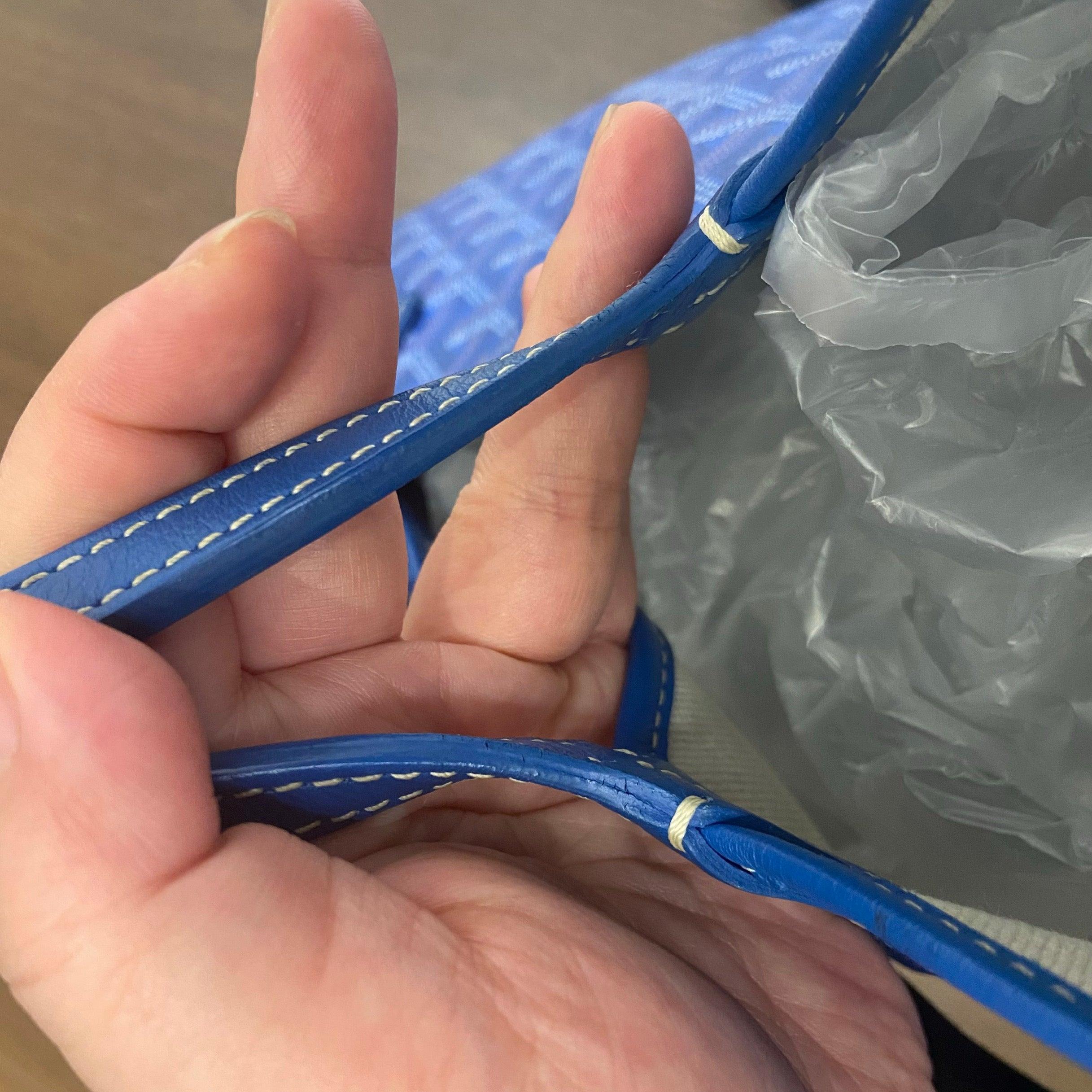 Goyard Saint Louis PM Tote Medium Blue 14