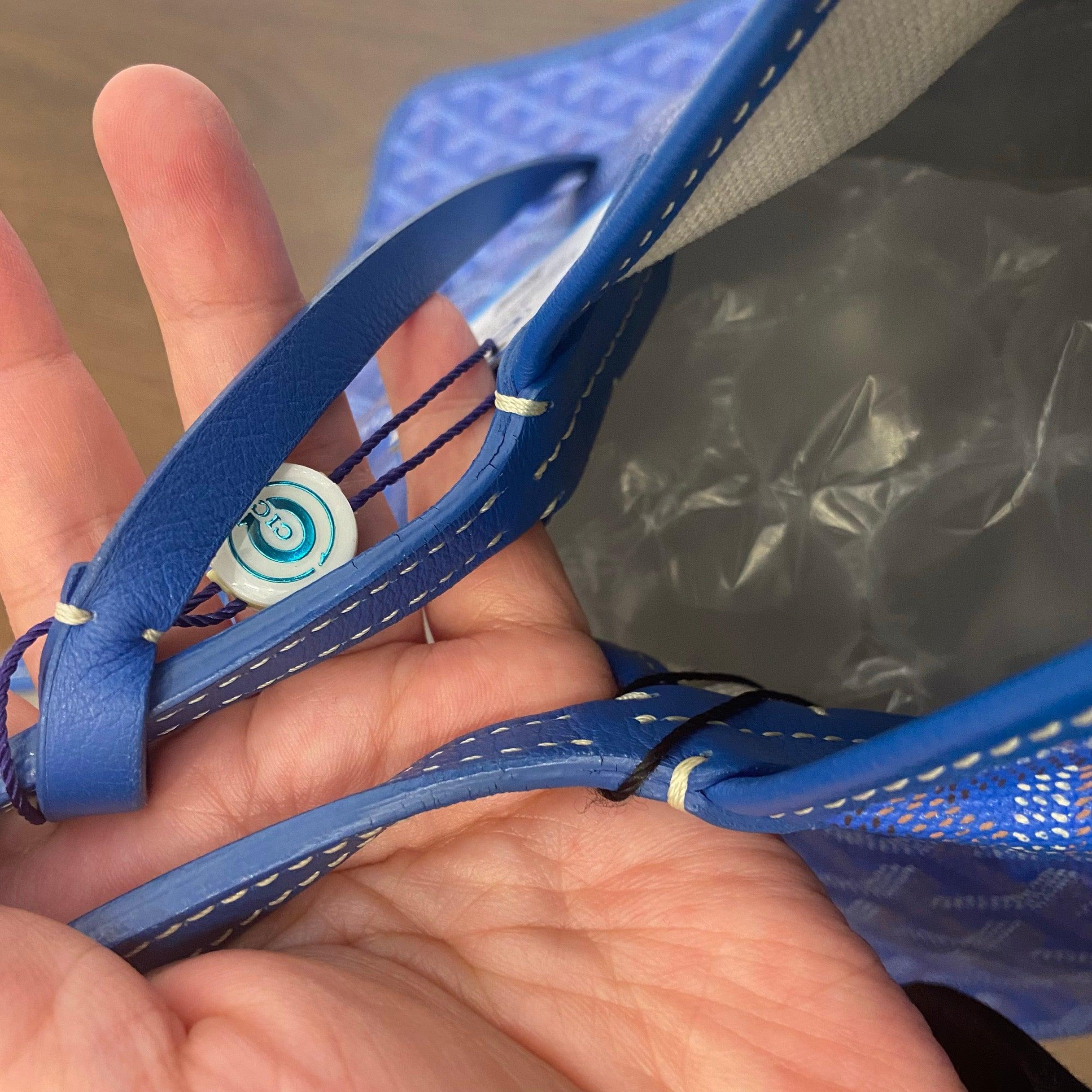 Goyard Saint Louis PM Tote Medium Blue 16