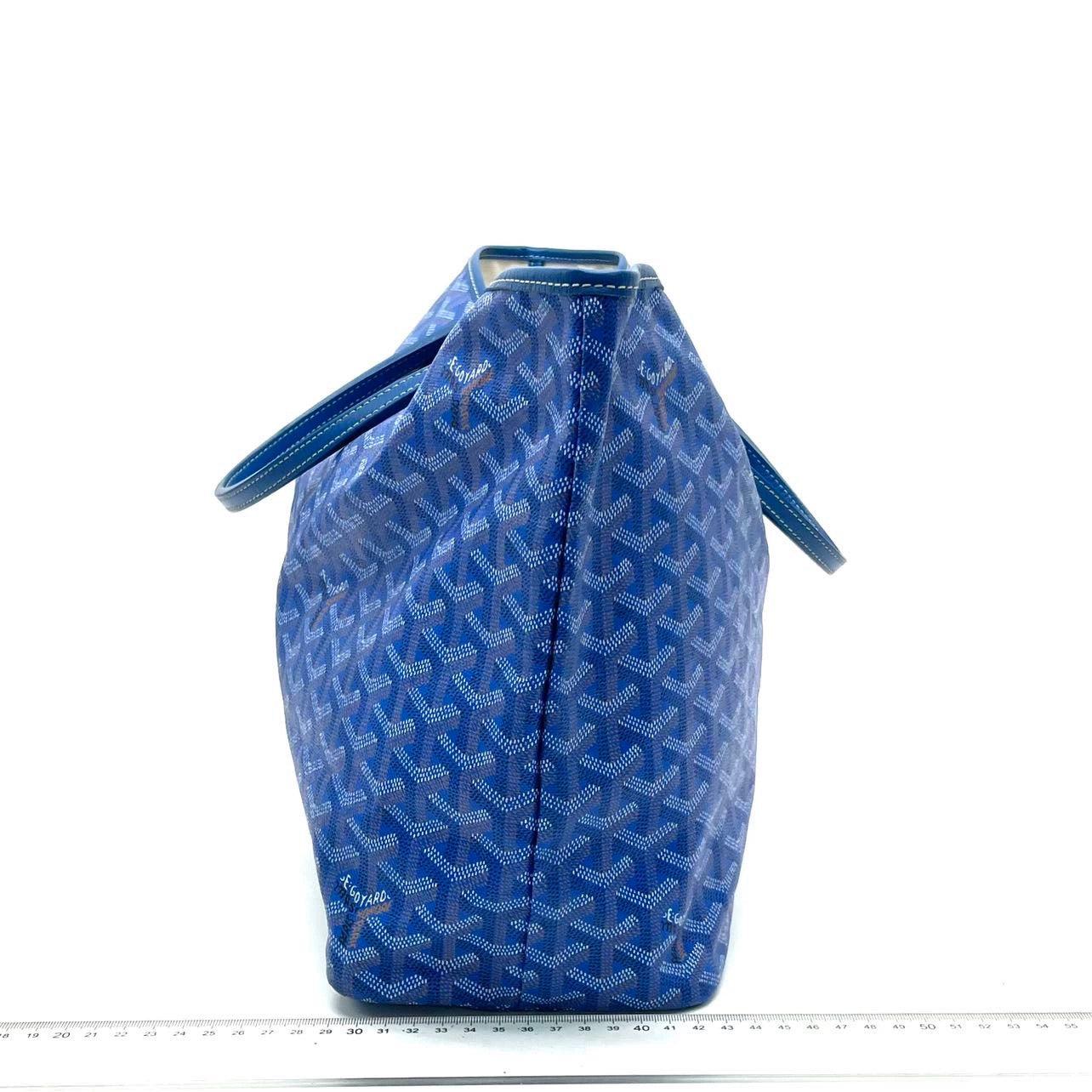 Women's Goyard Saint Louis PM Tote Medium Blue