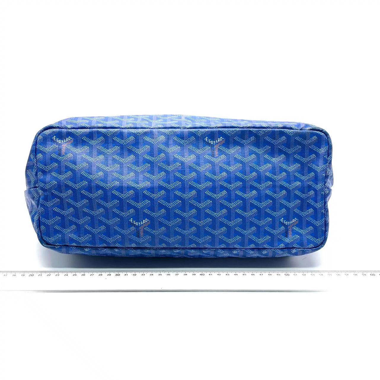 Goyard Saint Louis PM Tote Medium Blue 2