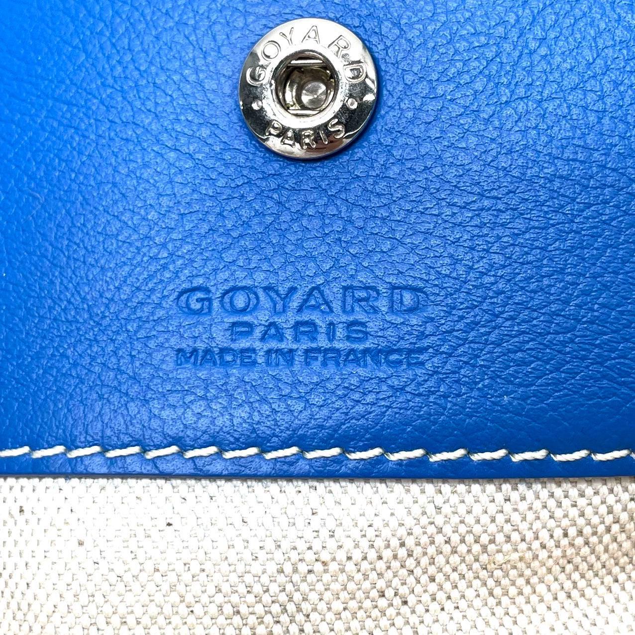 Goyard Saint Louis PM Tote Medium Blue 3