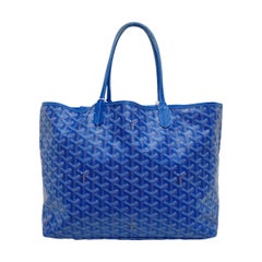 Goyard Saint Louis PM Tote Medium Blue