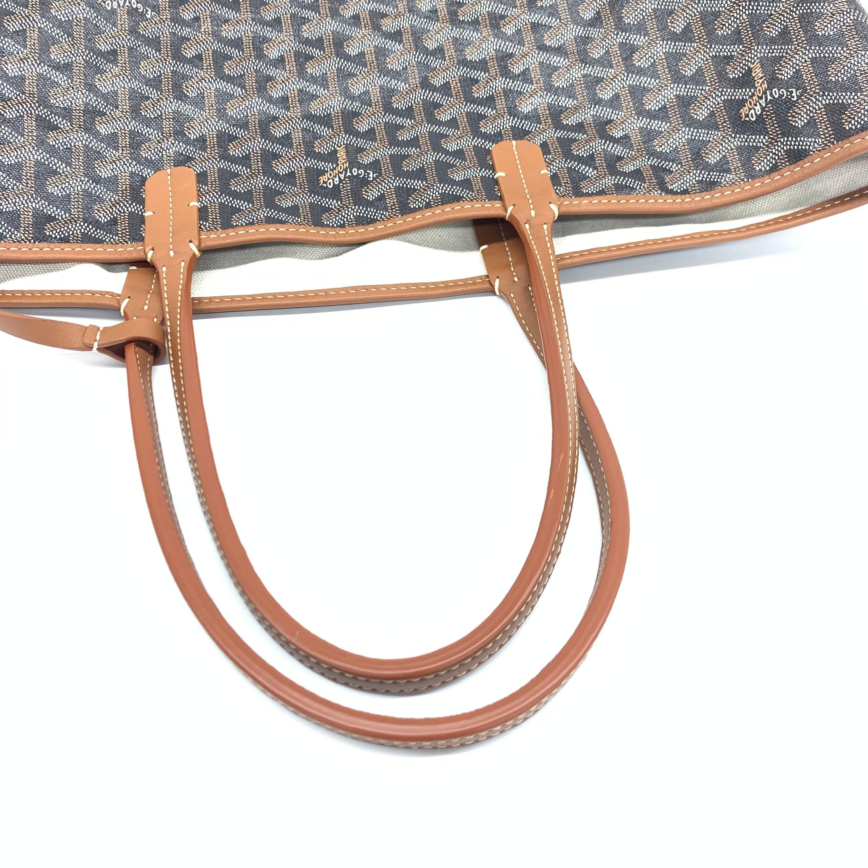 Goyard Saint Louis PM Tote Medium Brown 2016 3