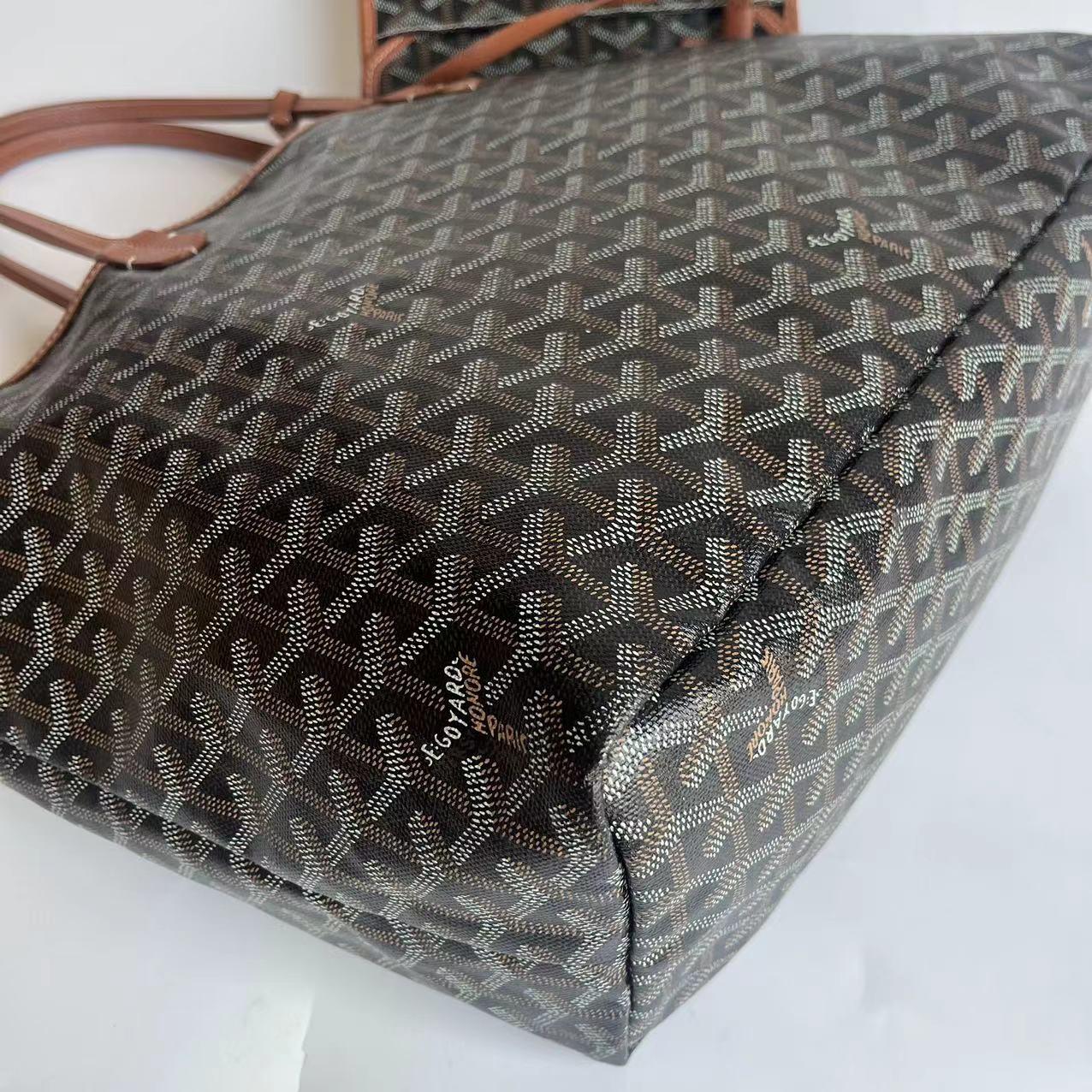 Goyard Saint Louis PM Tote Medium Brown 2020 in vendita 7