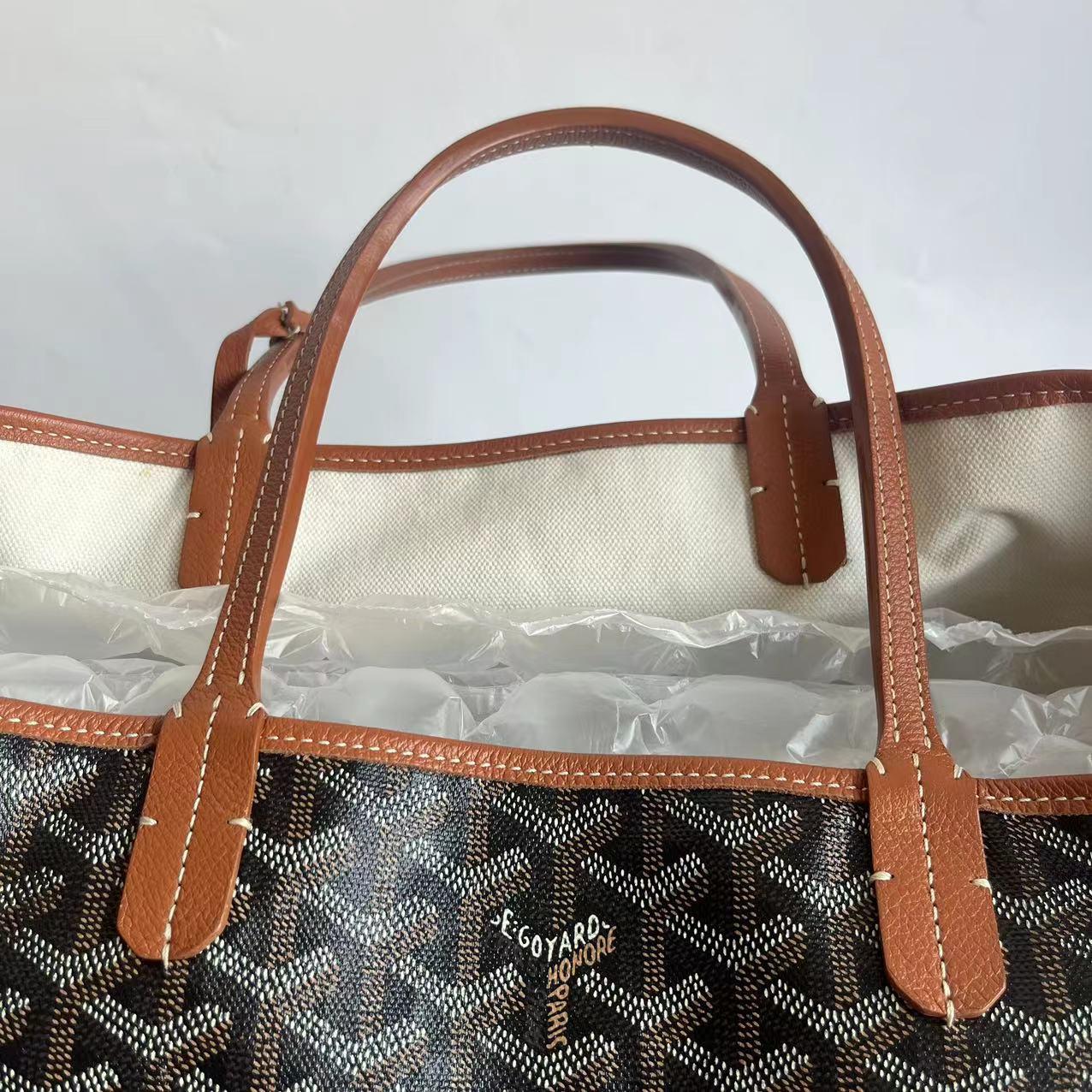 Goyard Saint Louis PM Tote Medium Brown 2020 in vendita 15
