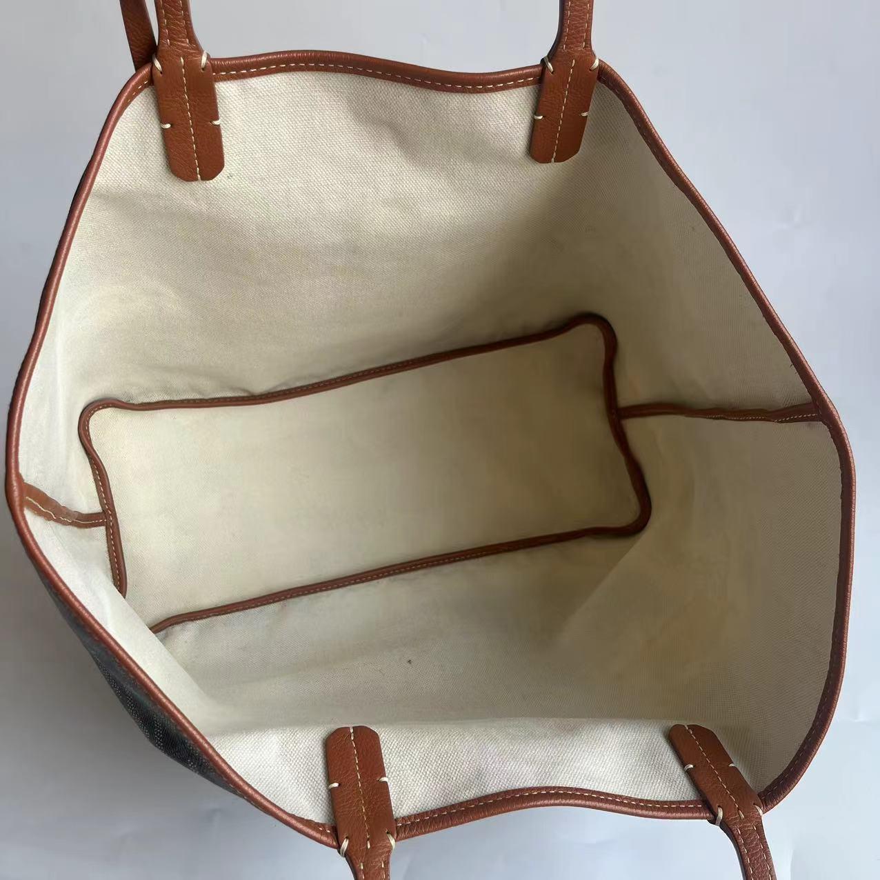 Goyard Saint Louis PM Tote Medium Brown 2020 in vendita 3
