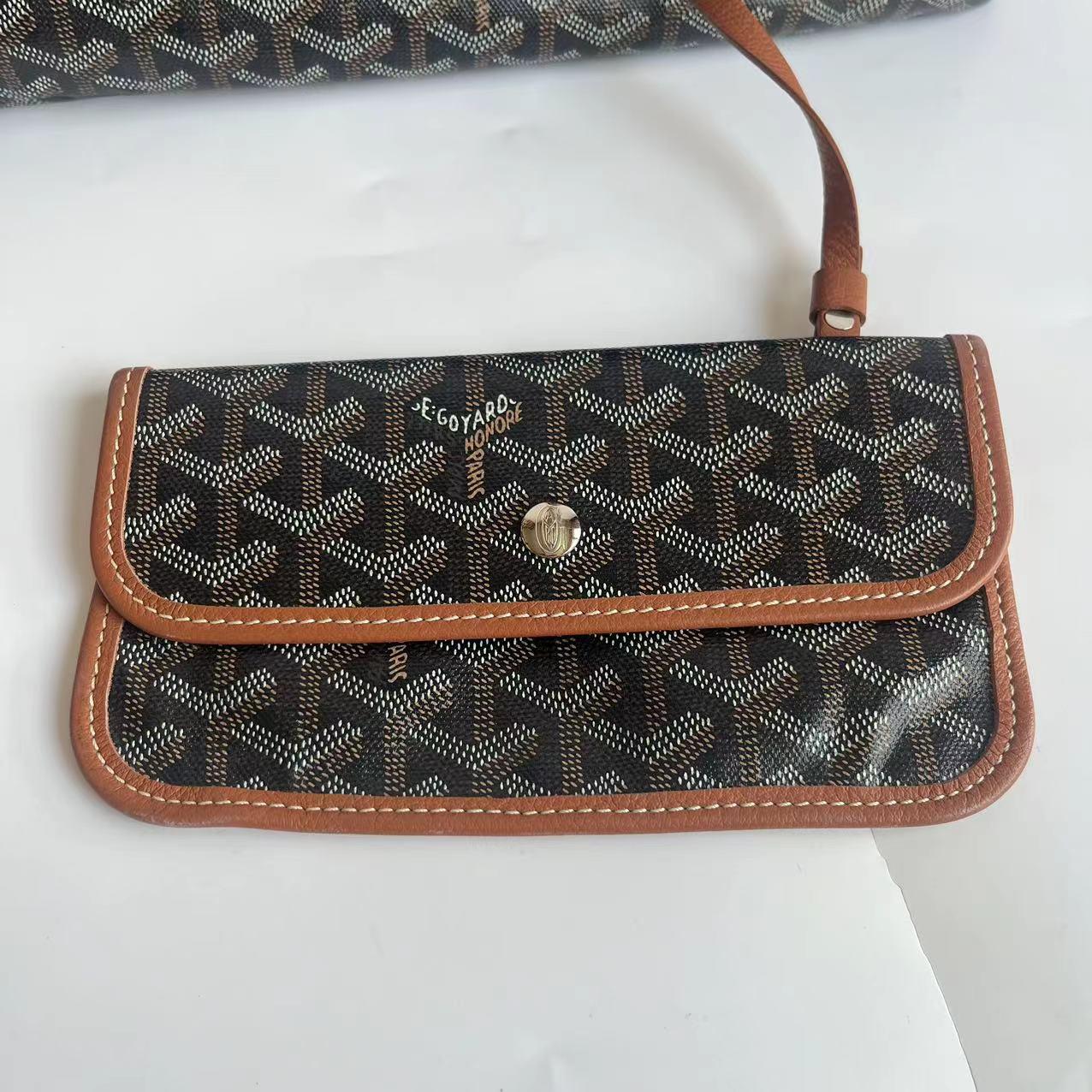 Goyard Saint Louis PM Tote Medium Brown 2020 in vendita 4