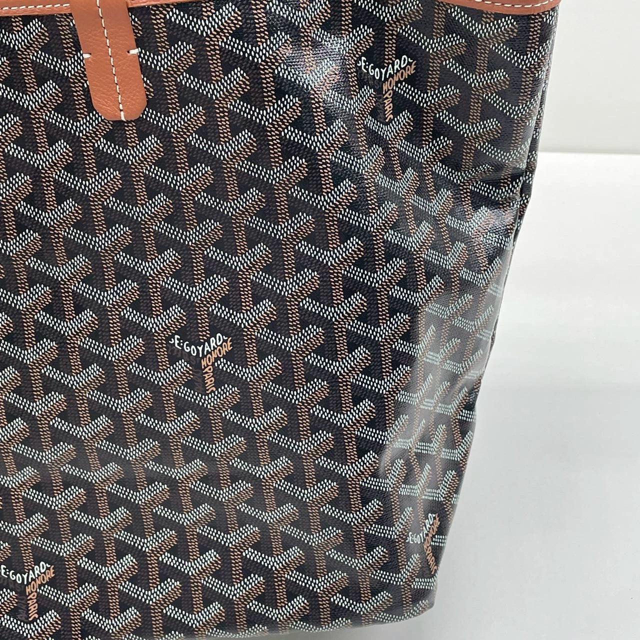 Goyard Saint Louis PM Tote Medium Brown Never Worn 5