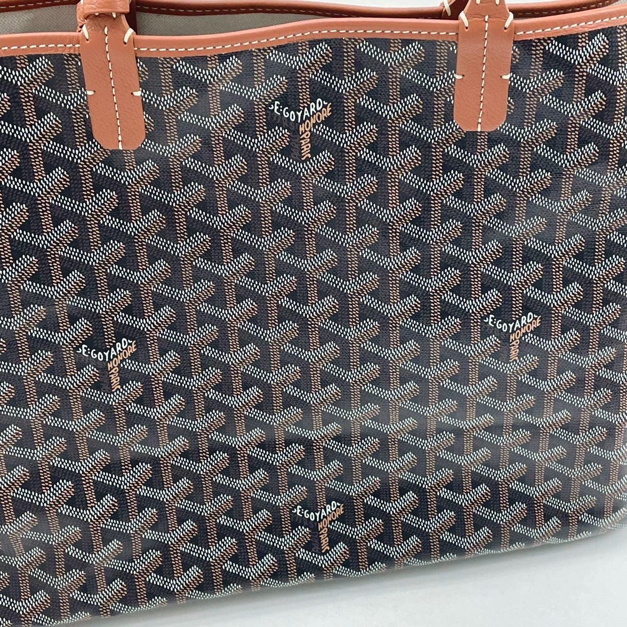 Goyard Saint Louis PM Tote Medium Brown Never Worn 6