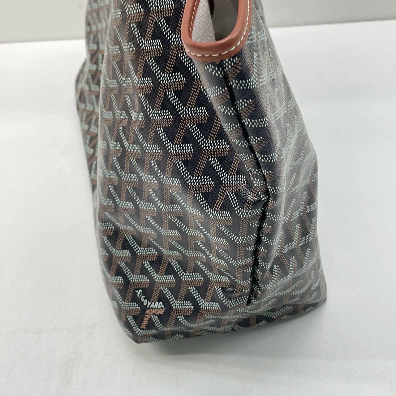 Goyard Saint Louis PM Tote Medium Brown Never Worn 11