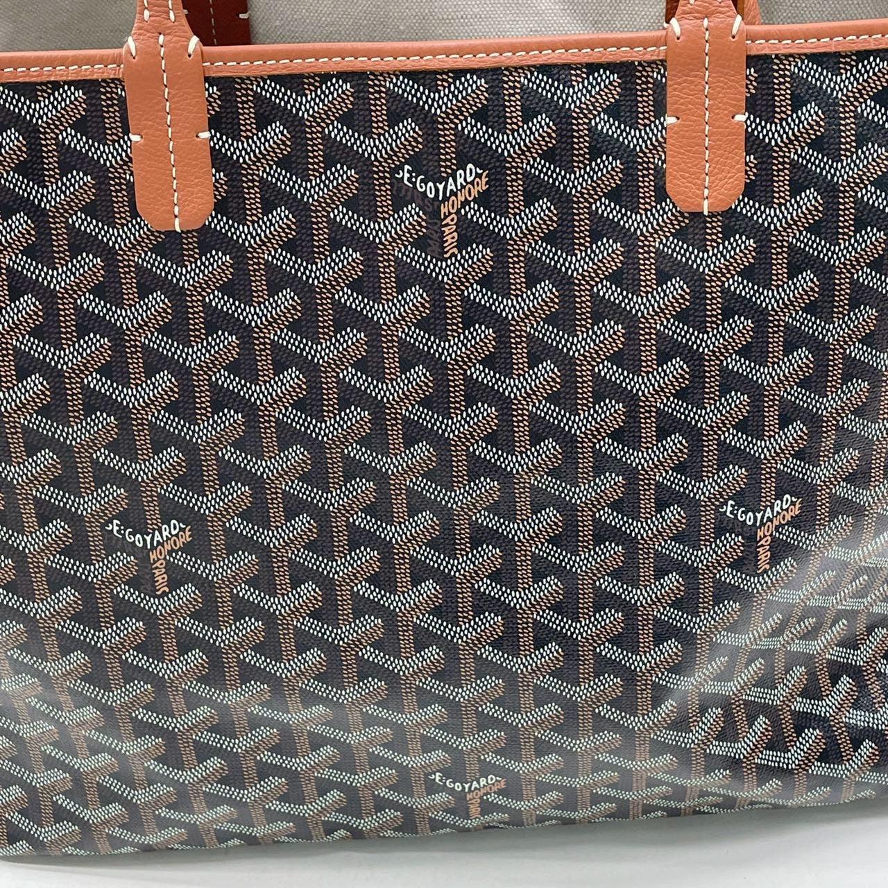 Goyard Saint Louis PM Tote Medium Brown Never Worn 12