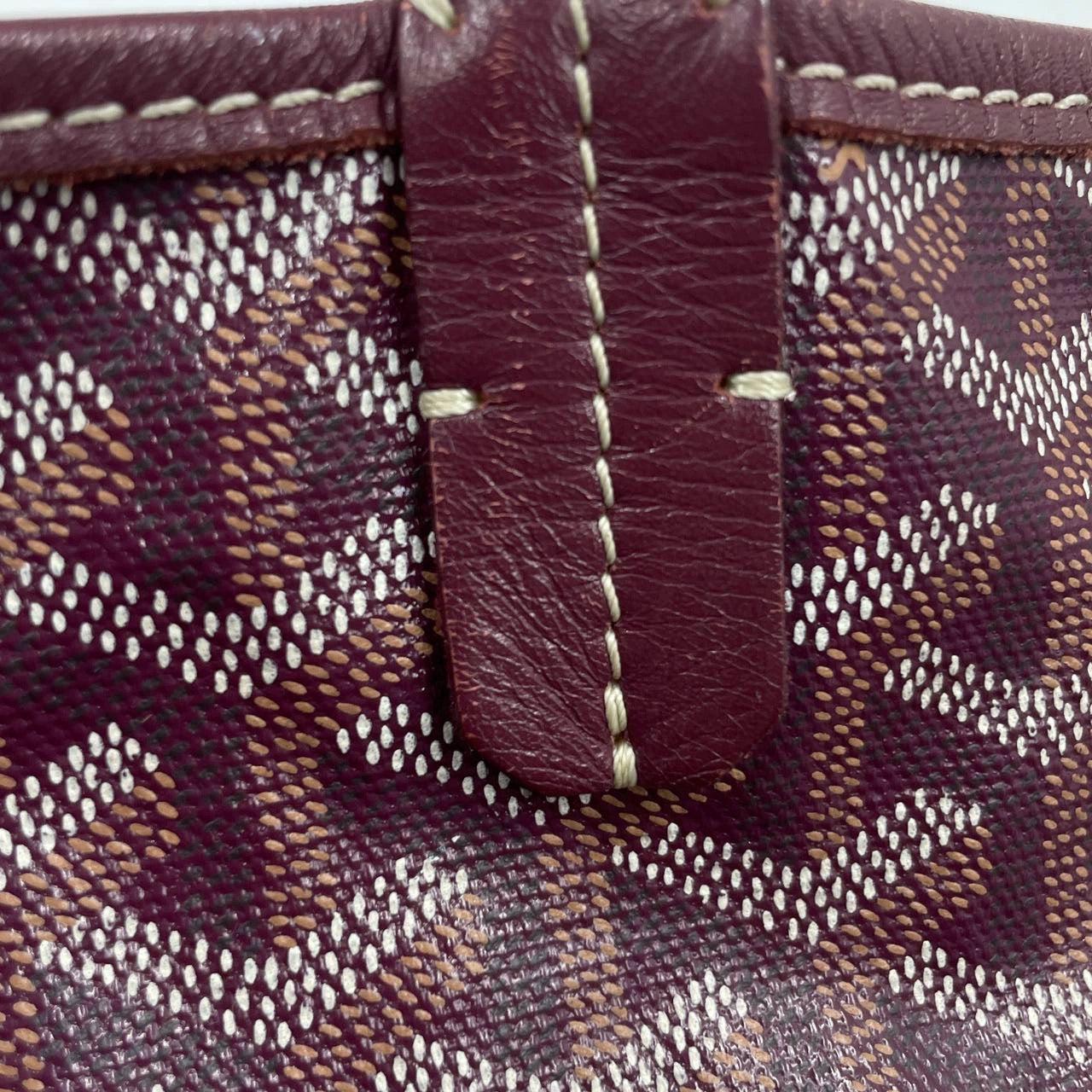 Goyard Saint Louis PM Tote Mediano Burdeos 11