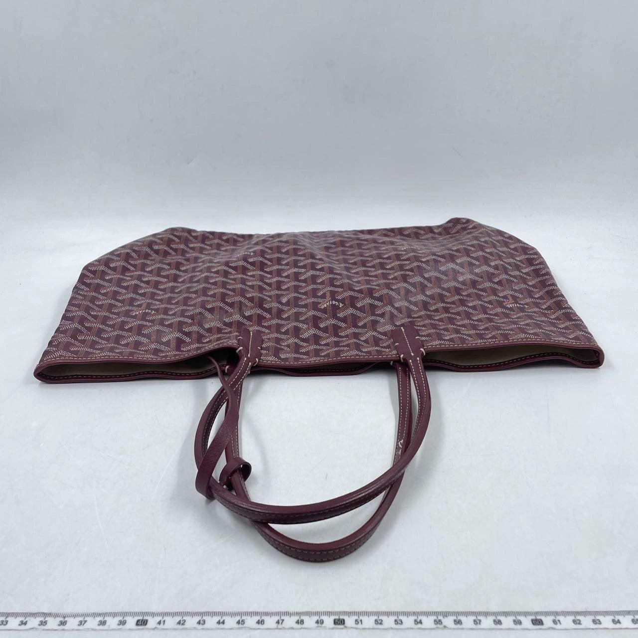 De las mujeres Goyard Saint Louis PM Tote Mediano Burdeos