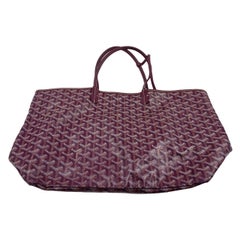Goyard Saint Louis PM Tote Medium Burgundy