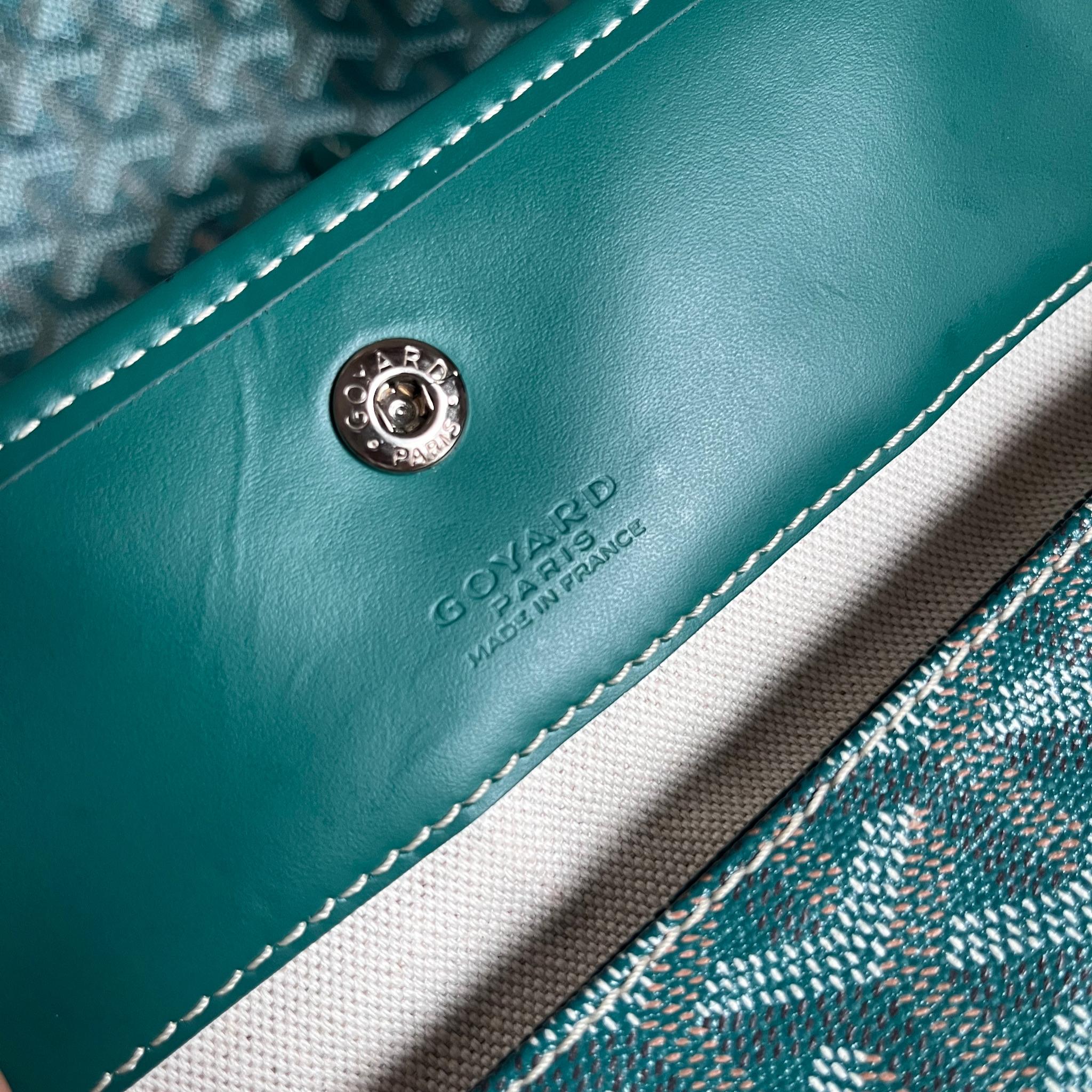 Goyard Saint Louis PM Tote Medium Green 12