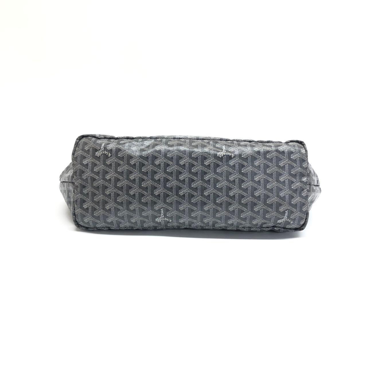 Goyard Saint Louis PM Tote Medium Grau Goyardine Segeltuch 2019 im Angebot 1