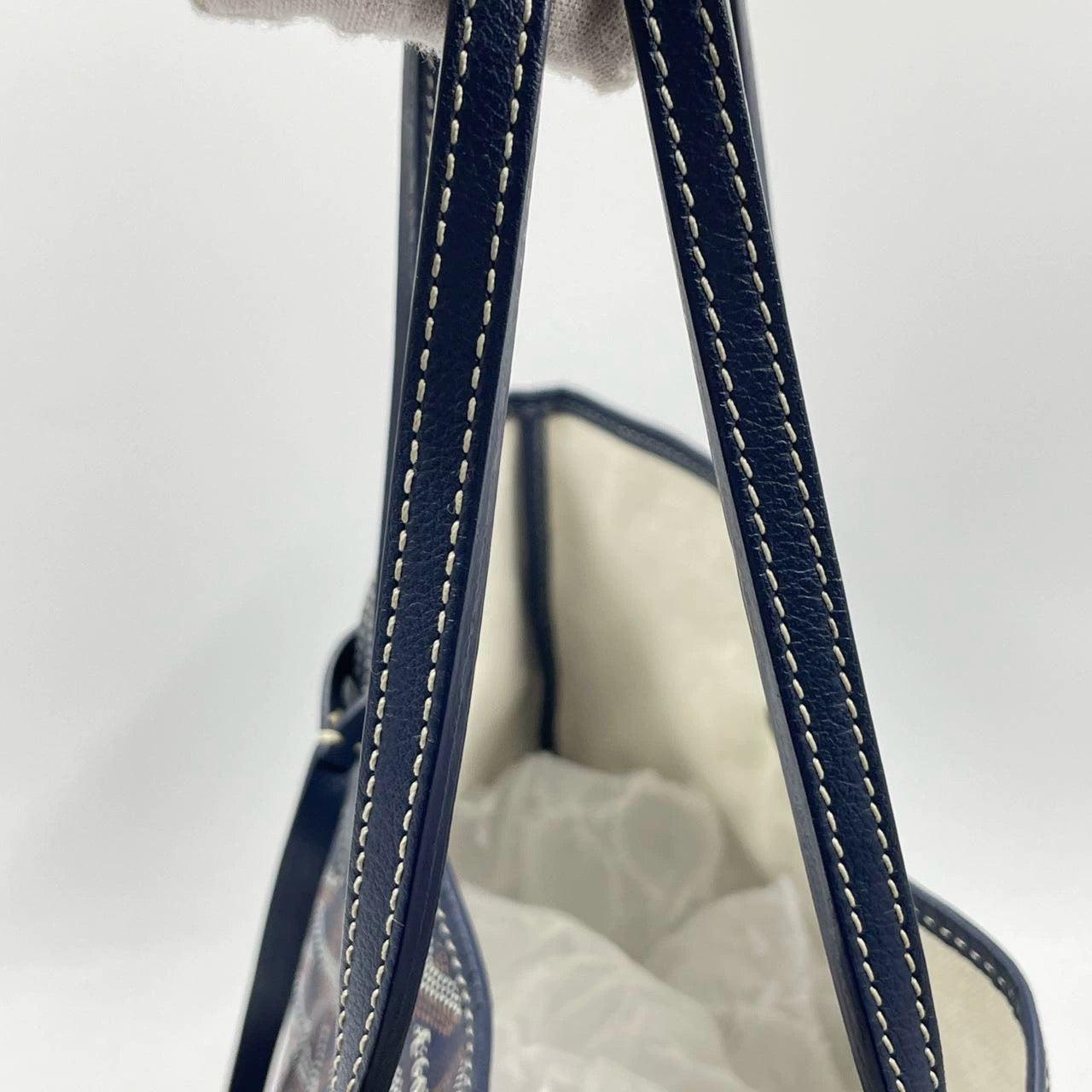 Goyard Saint Louis PM Tote Medium Navy 9