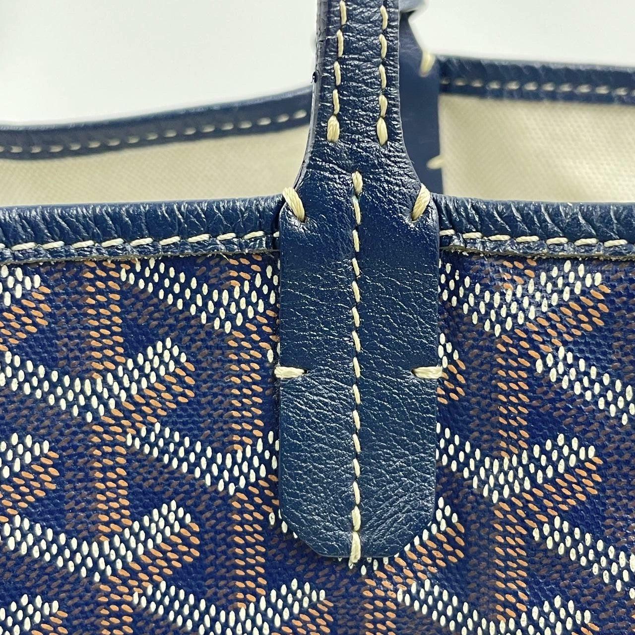 Goyard Saint Louis PM Tote Medium Navy 13