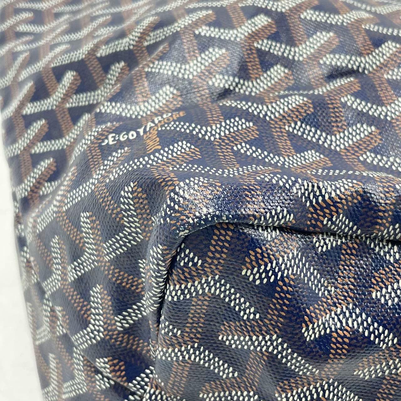 Goyard Saint Louis PM Tote Medium Navy 15